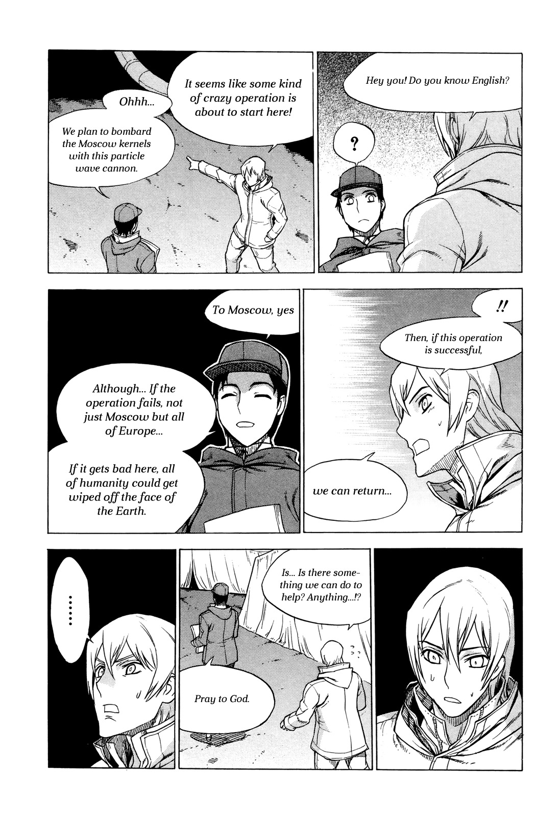 Extra Existence Chapter 5 page 8 - Chapter 5: "Battle of Warsaw" Part 3