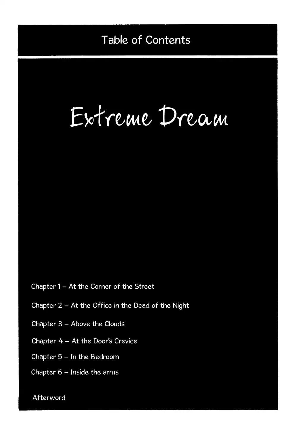 Extreme Dream Chapter 1 page 4 - Chapter 1: At The Corner Of The Street