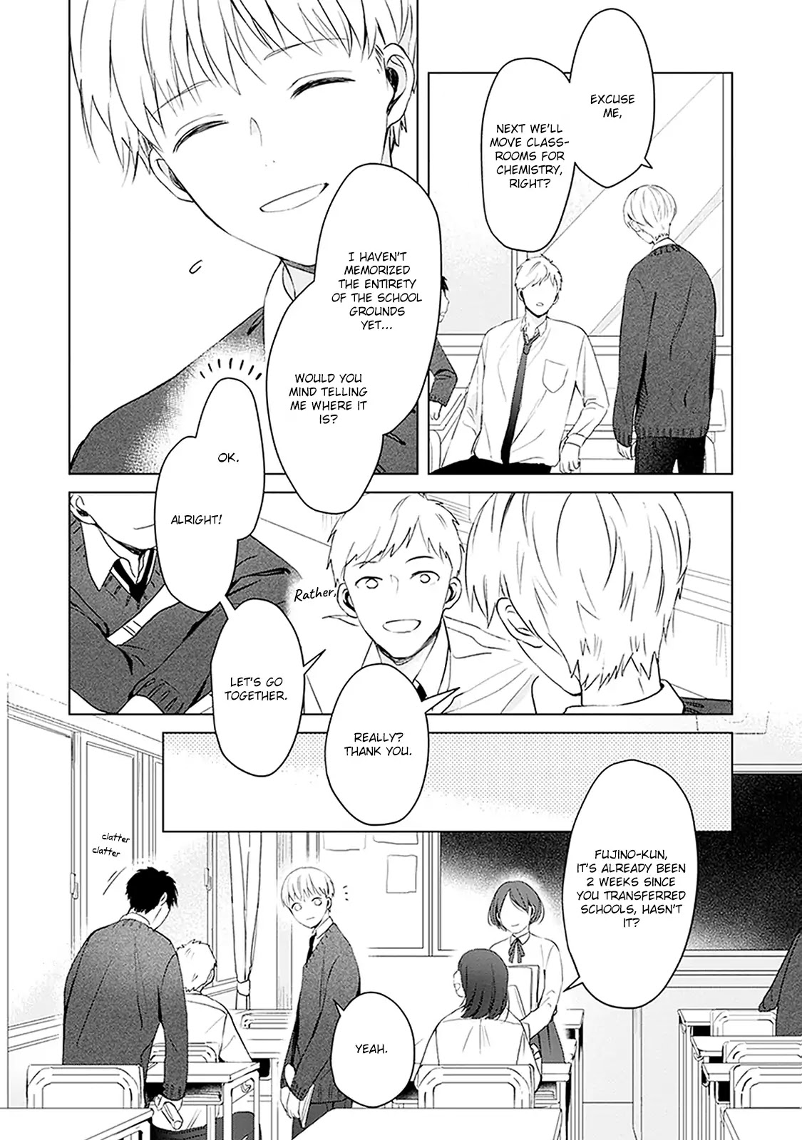 Eyes speak more love than the mouth Chapter 1 page 10 - Chapter 1