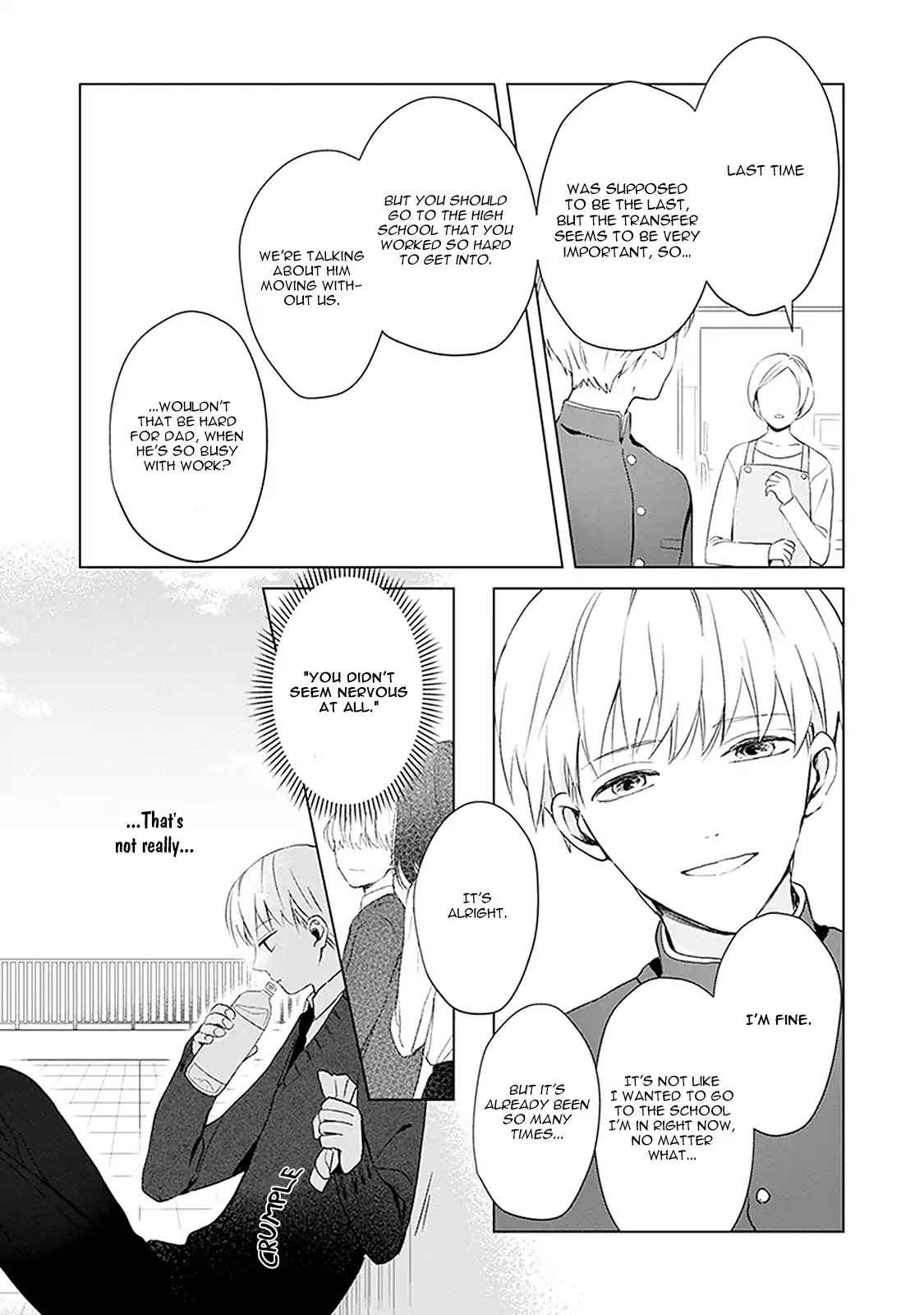 Eyes speak more love than the mouth Chapter 1 page 14 - Chapter 1