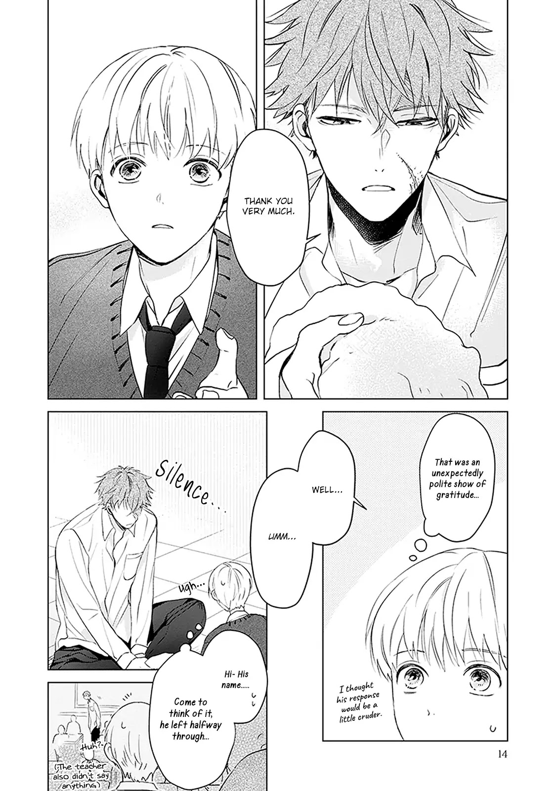 Eyes speak more love than the mouth Chapter 1 page 19 - Chapter 1
