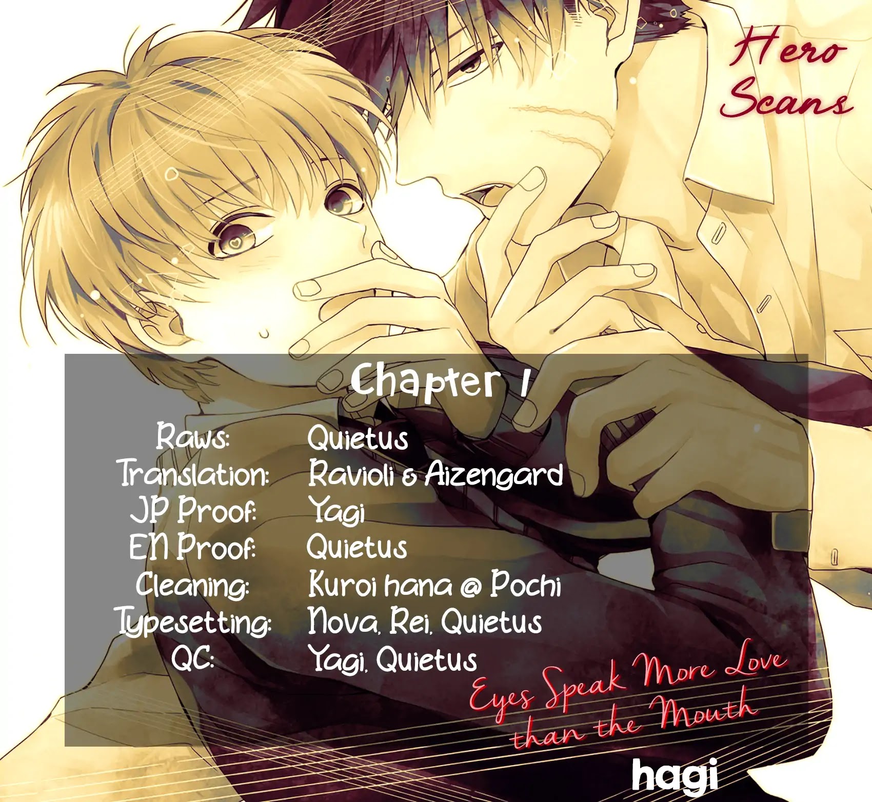 Eyes speak more love than the mouth Chapter 1 page 2 - Chapter 1