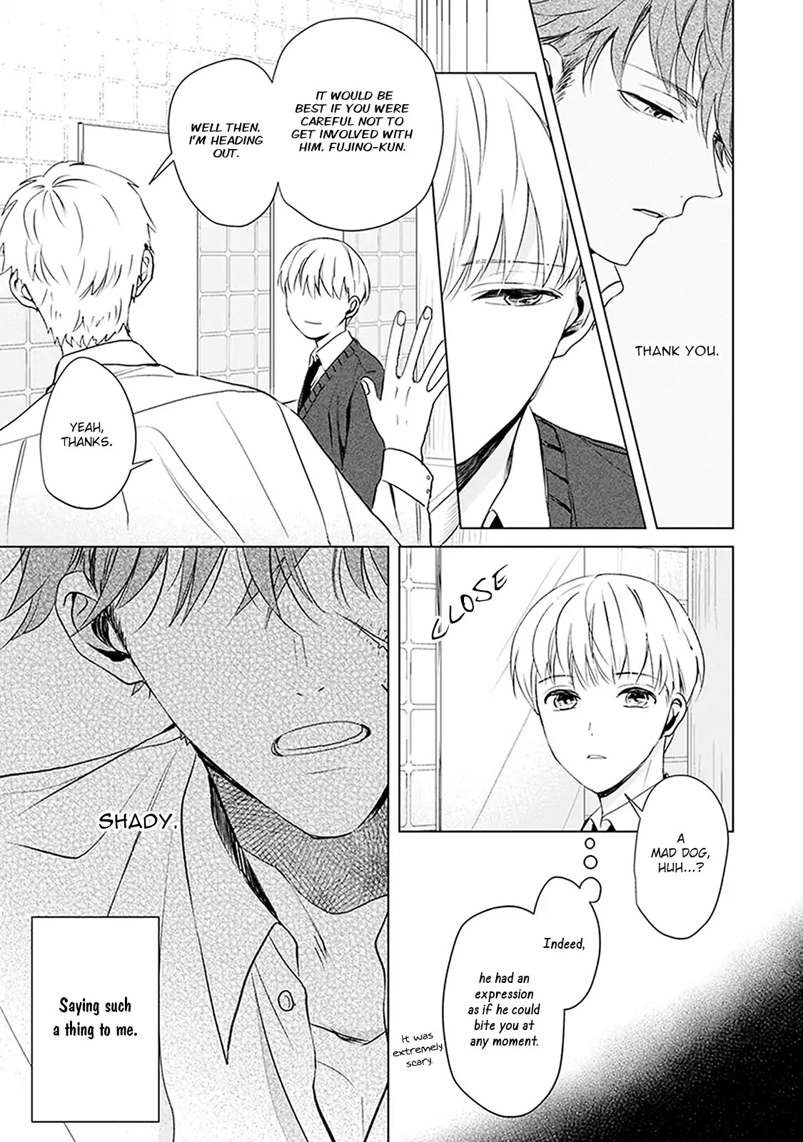 Eyes speak more love than the mouth Chapter 1 page 24 - Chapter 1