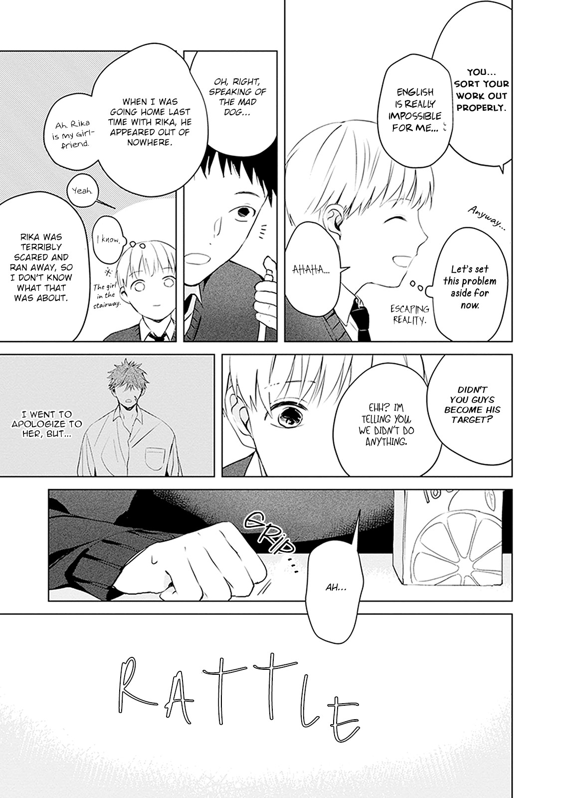 Eyes speak more love than the mouth Chapter 2 page 10 - Chapter 2