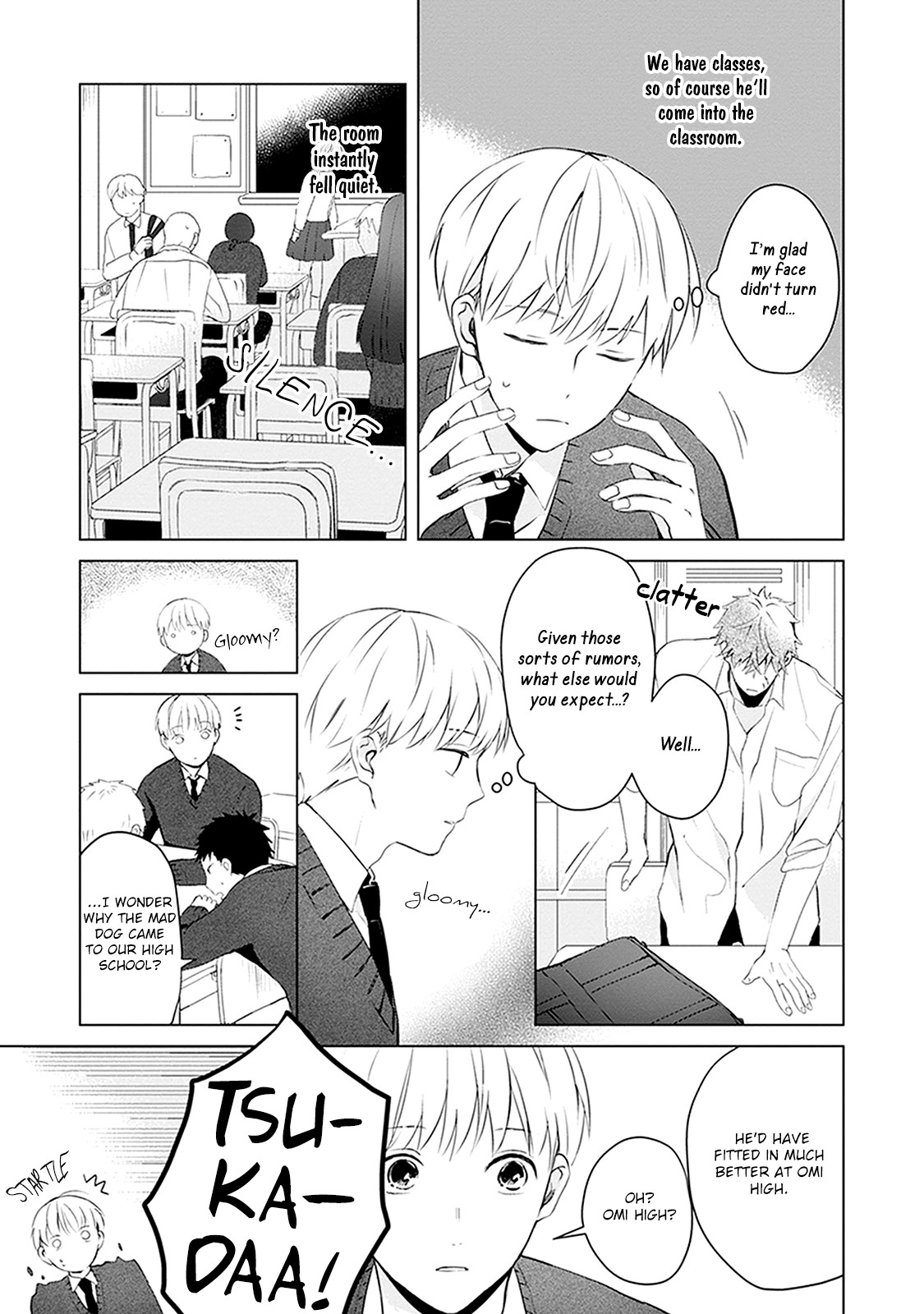 Eyes speak more love than the mouth Chapter 2 page 12 - Chapter 2