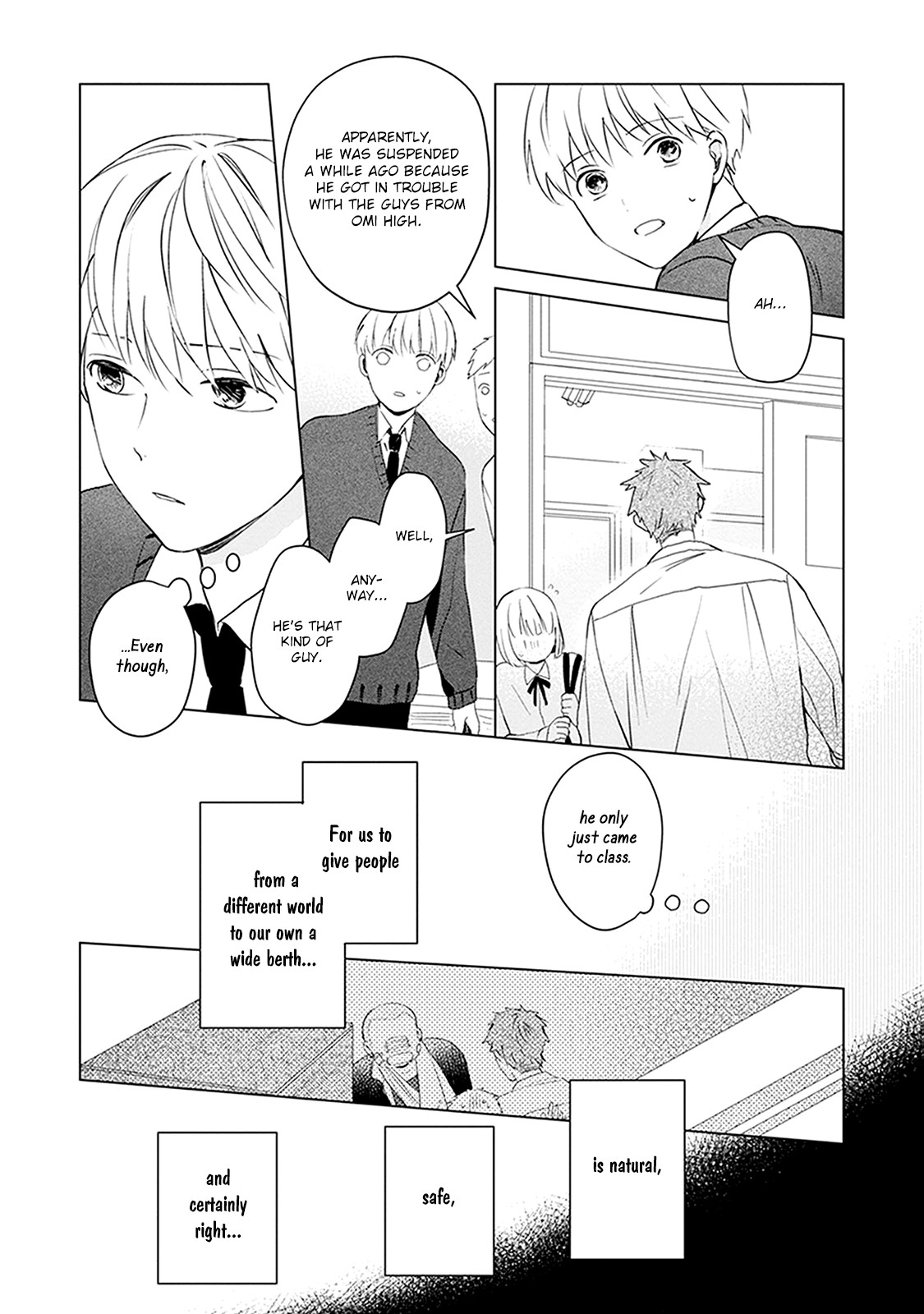 Eyes speak more love than the mouth Chapter 2 page 14 - Chapter 2