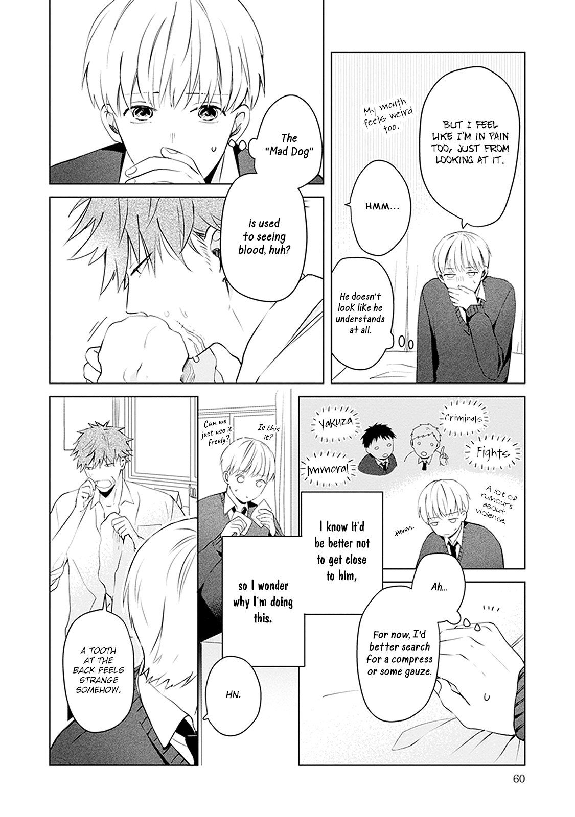 Eyes speak more love than the mouth Chapter 2 page 21 - Chapter 2