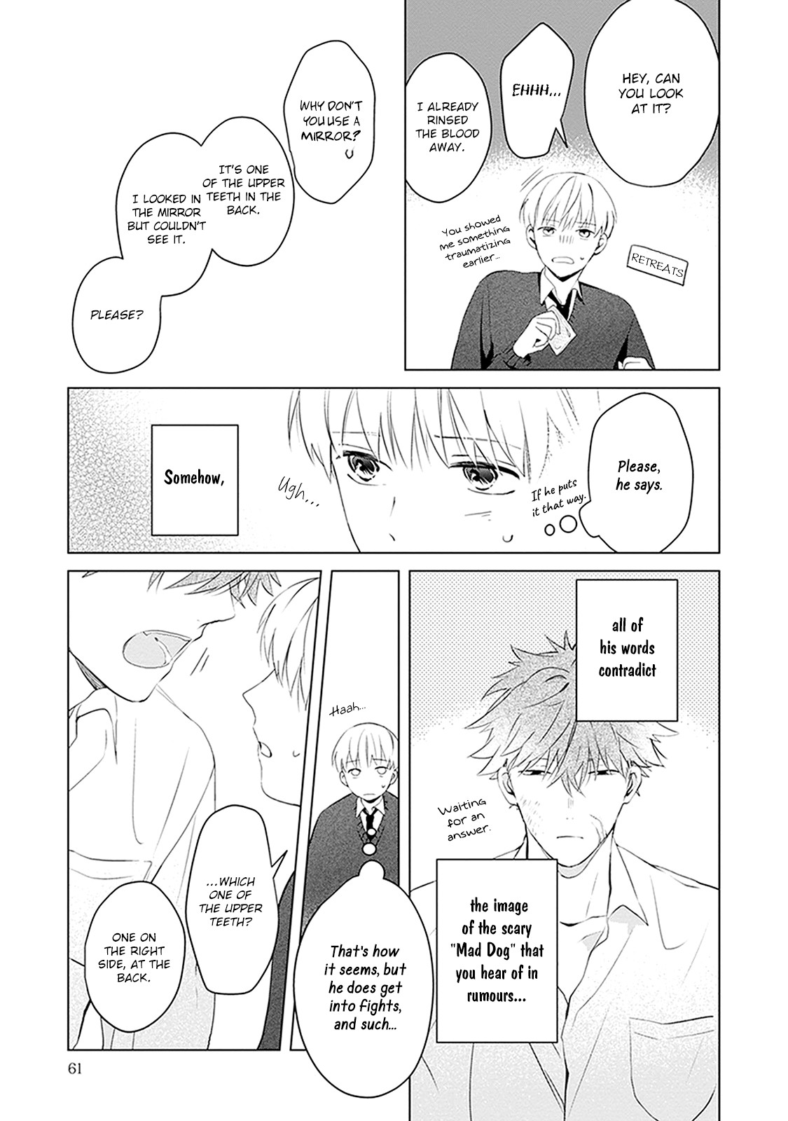 Eyes speak more love than the mouth Chapter 2 page 22 - Chapter 2