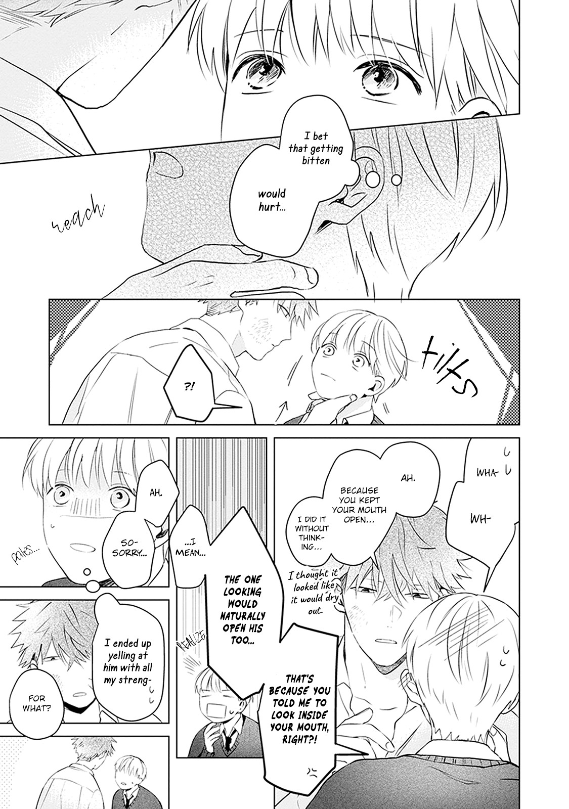 Eyes speak more love than the mouth Chapter 2 page 24 - Chapter 2