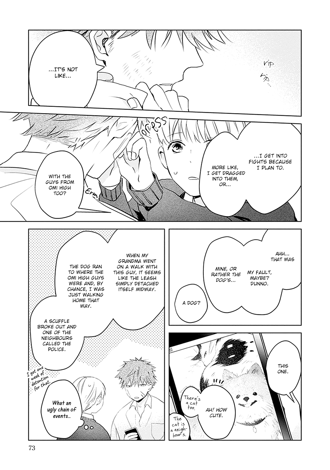Eyes speak more love than the mouth Chapter 2 page 34 - Chapter 2
