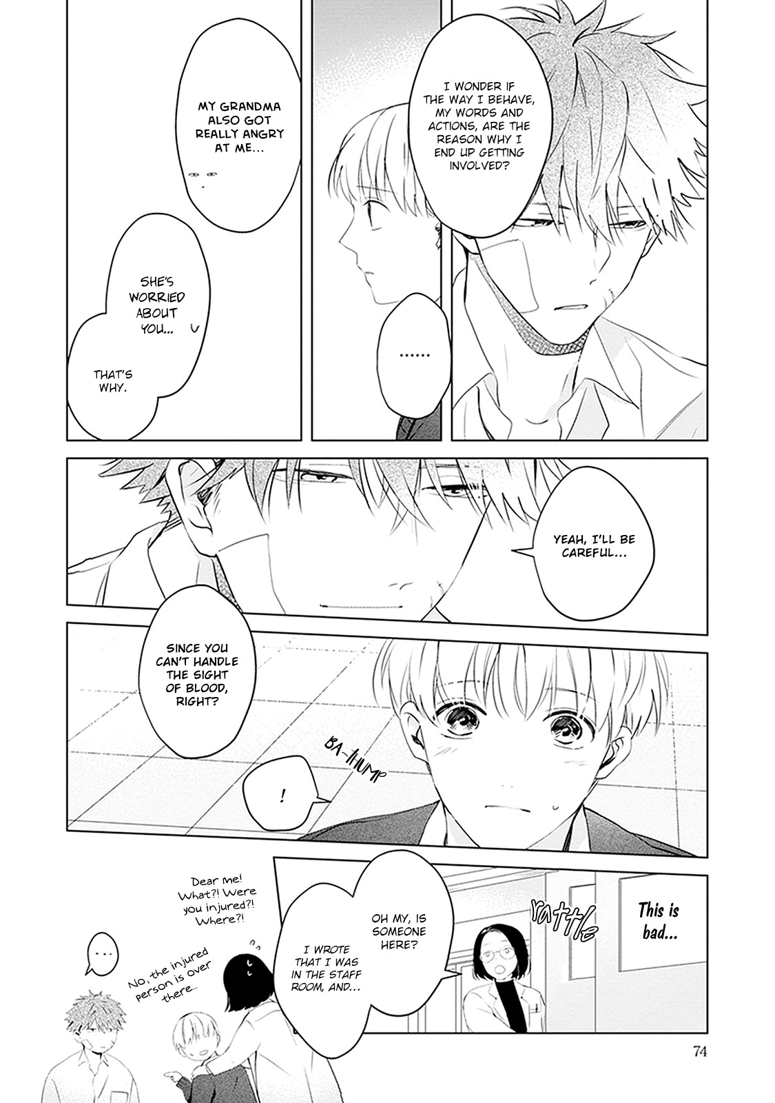 Eyes speak more love than the mouth Chapter 2 page 35 - Chapter 2
