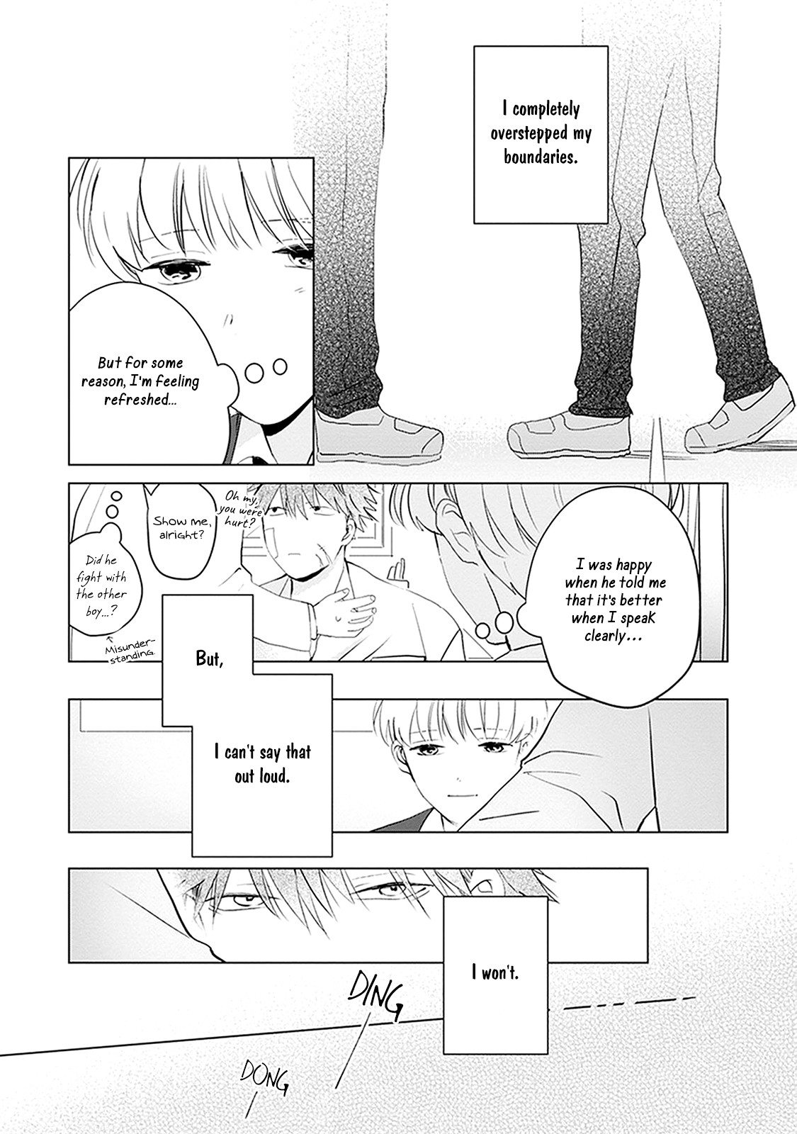 Eyes speak more love than the mouth Chapter 2 page 36 - Chapter 2