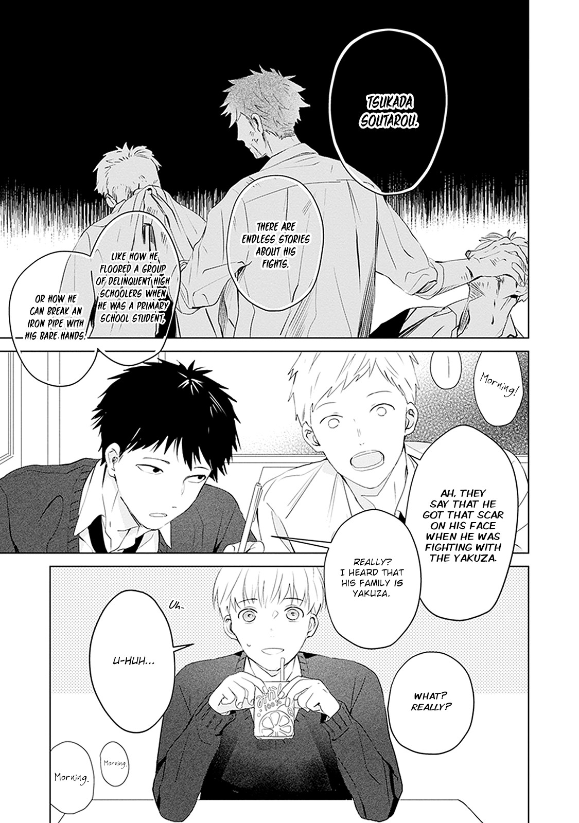 Eyes speak more love than the mouth Chapter 2 page 6 - Chapter 2