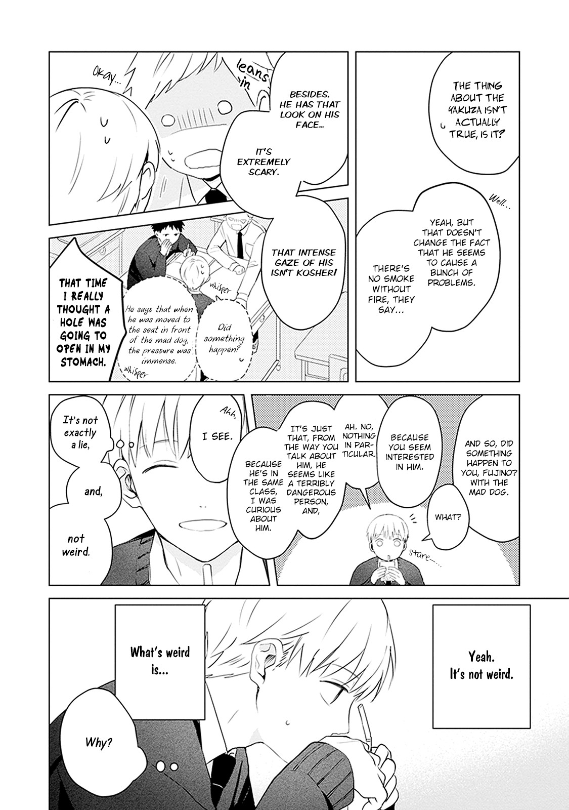 Eyes speak more love than the mouth Chapter 2 page 7 - Chapter 2