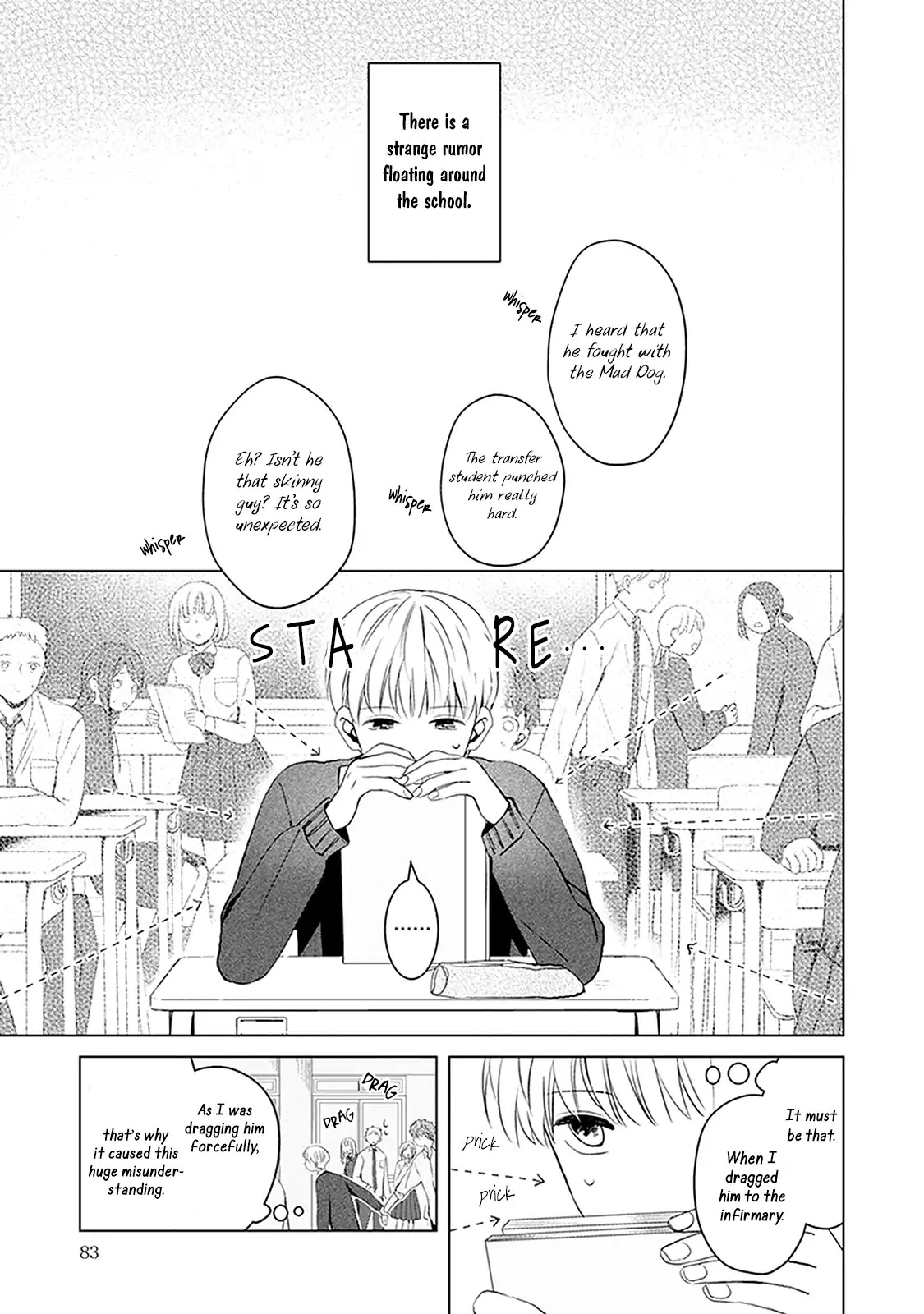 Eyes speak more love than the mouth Chapter 3 page 10 - Chapter 3
