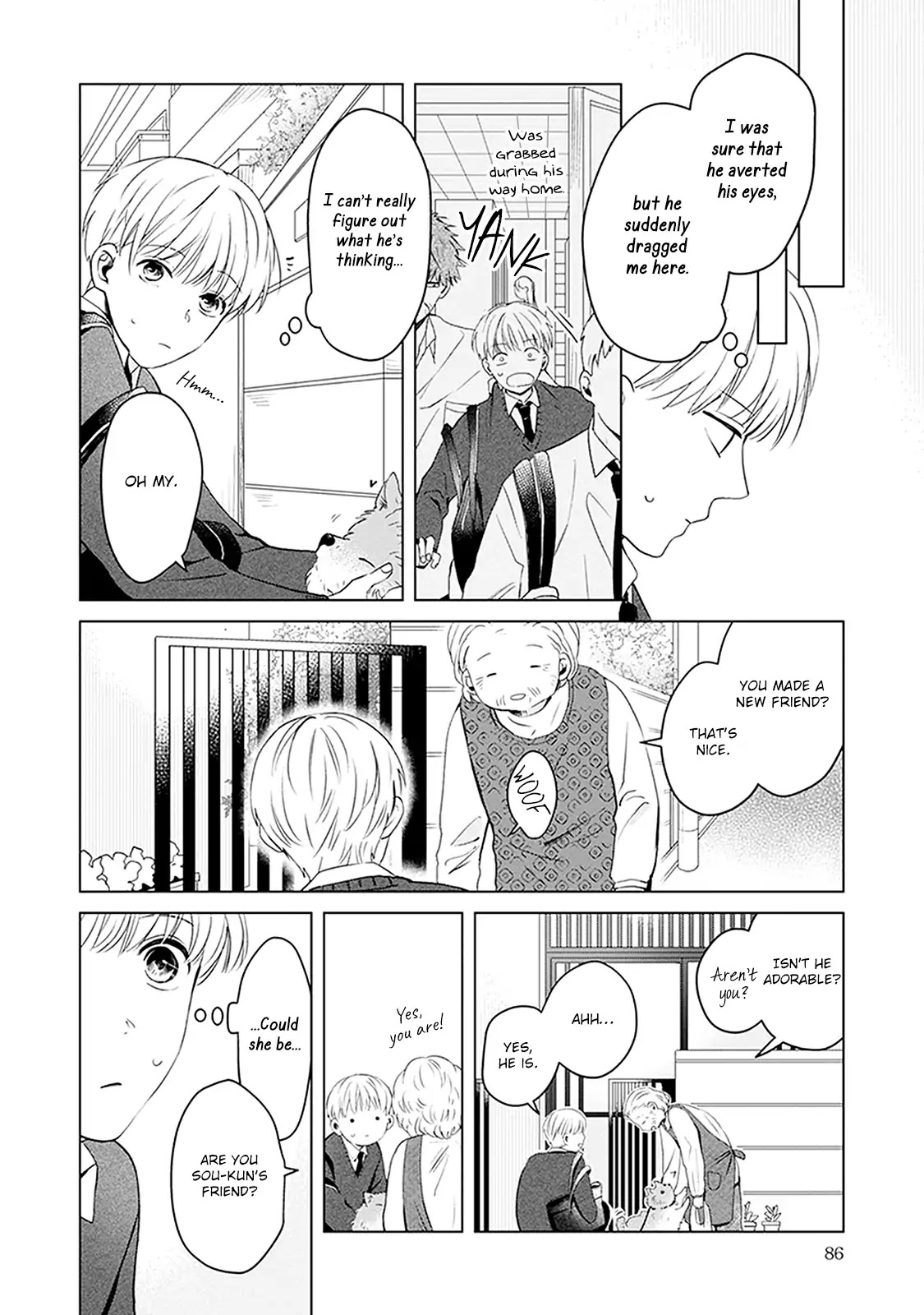 Eyes speak more love than the mouth Chapter 3 page 13 - Chapter 3