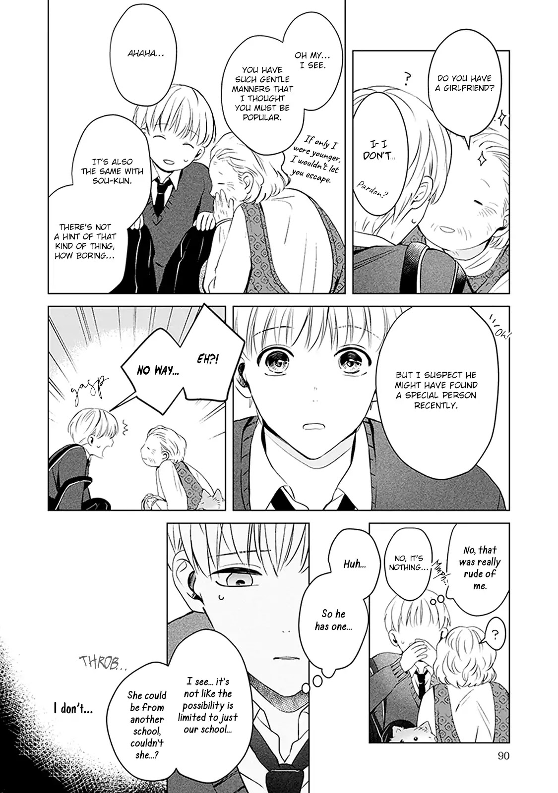 Eyes speak more love than the mouth Chapter 3 page 17 - Chapter 3