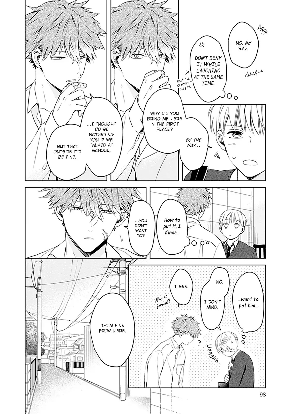 Eyes speak more love than the mouth Chapter 3 page 25 - Chapter 3