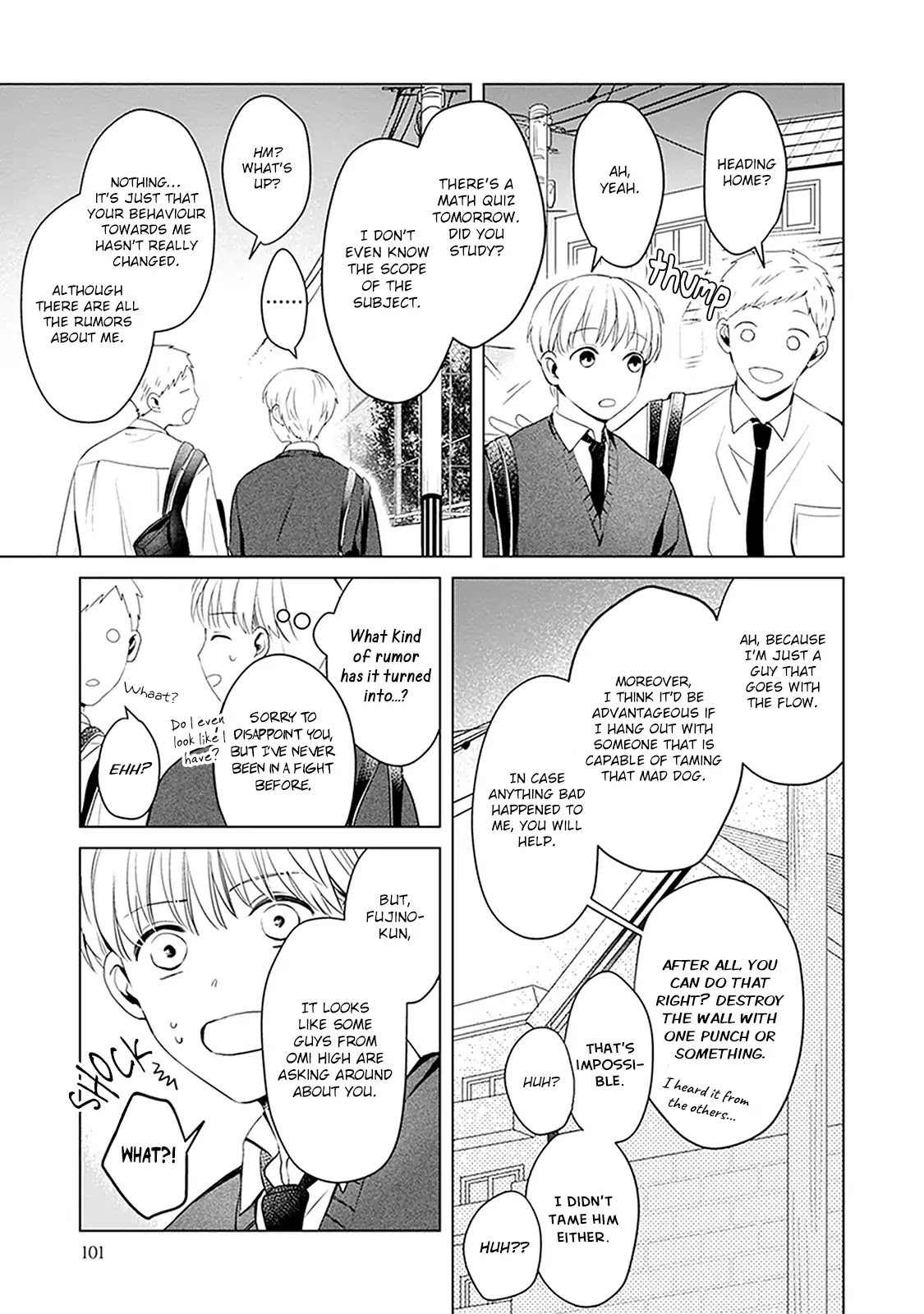 Eyes speak more love than the mouth Chapter 3 page 28 - Chapter 3