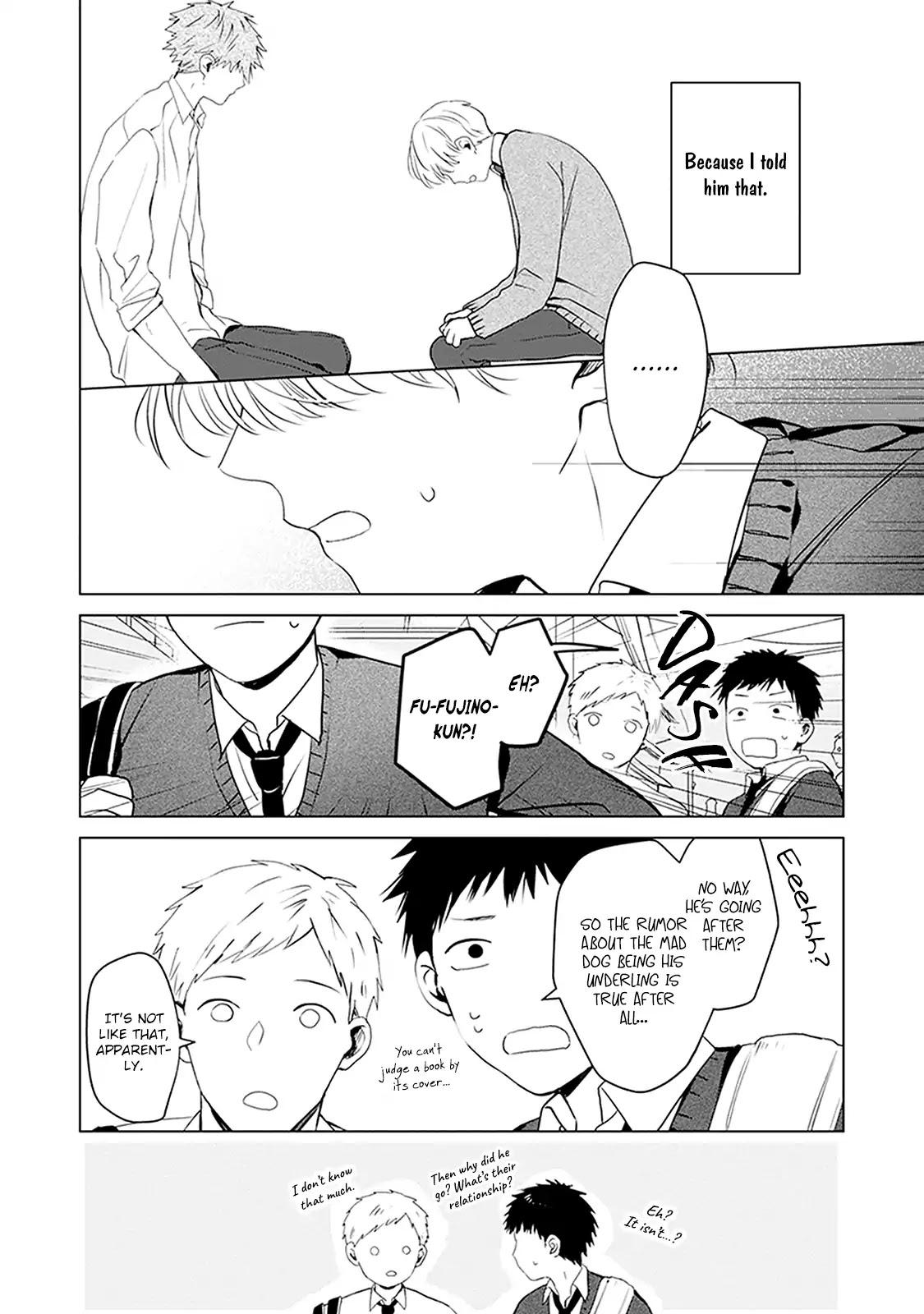 Eyes speak more love than the mouth Chapter 3 page 31 - Chapter 3