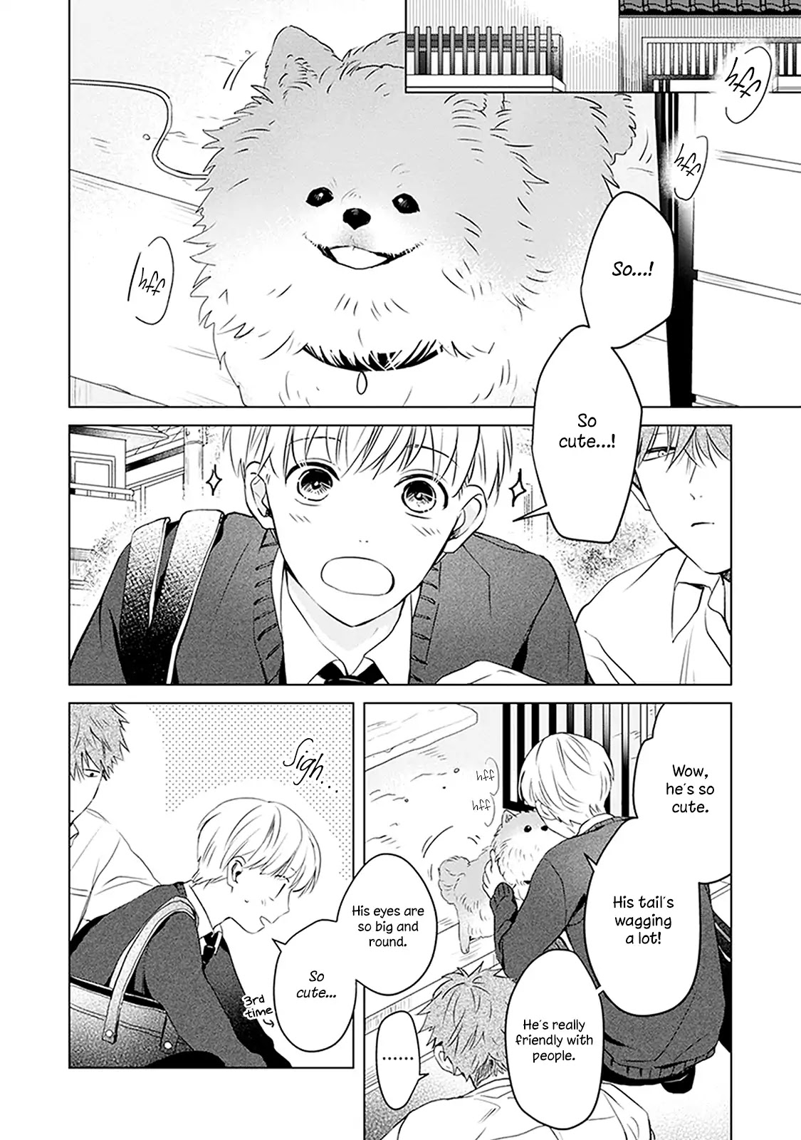 Eyes speak more love than the mouth Chapter 3 page 5 - Chapter 3
