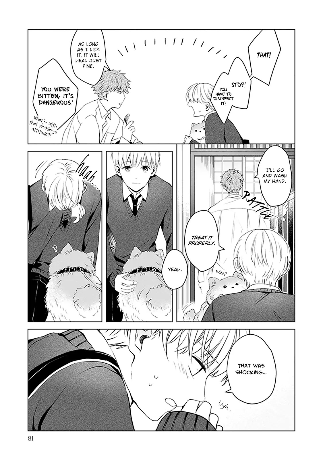 Eyes speak more love than the mouth Chapter 3 page 8 - Chapter 3