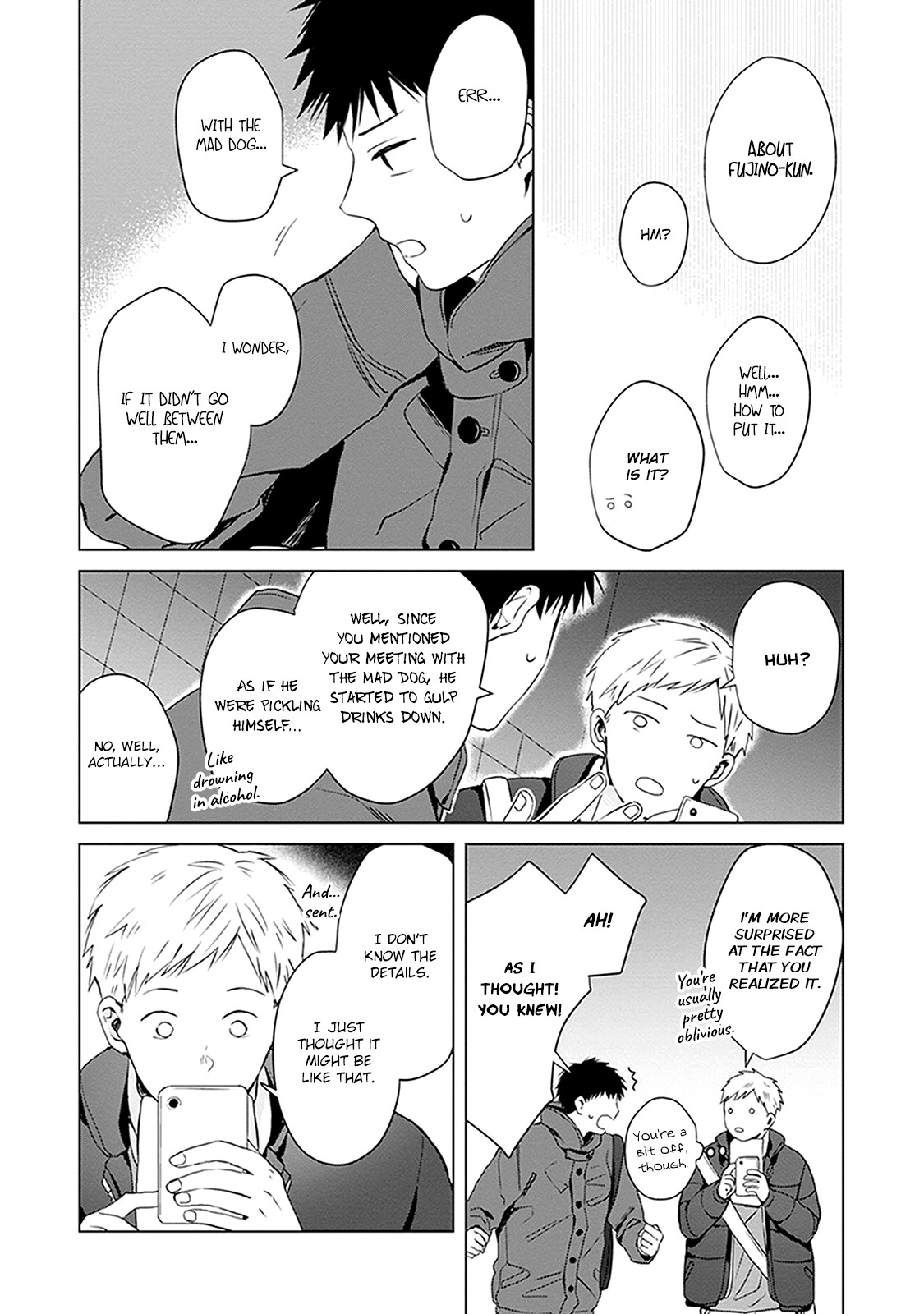 Eyes speak more love than the mouth Chapter 4.5 page 11 - Chapter 4.5