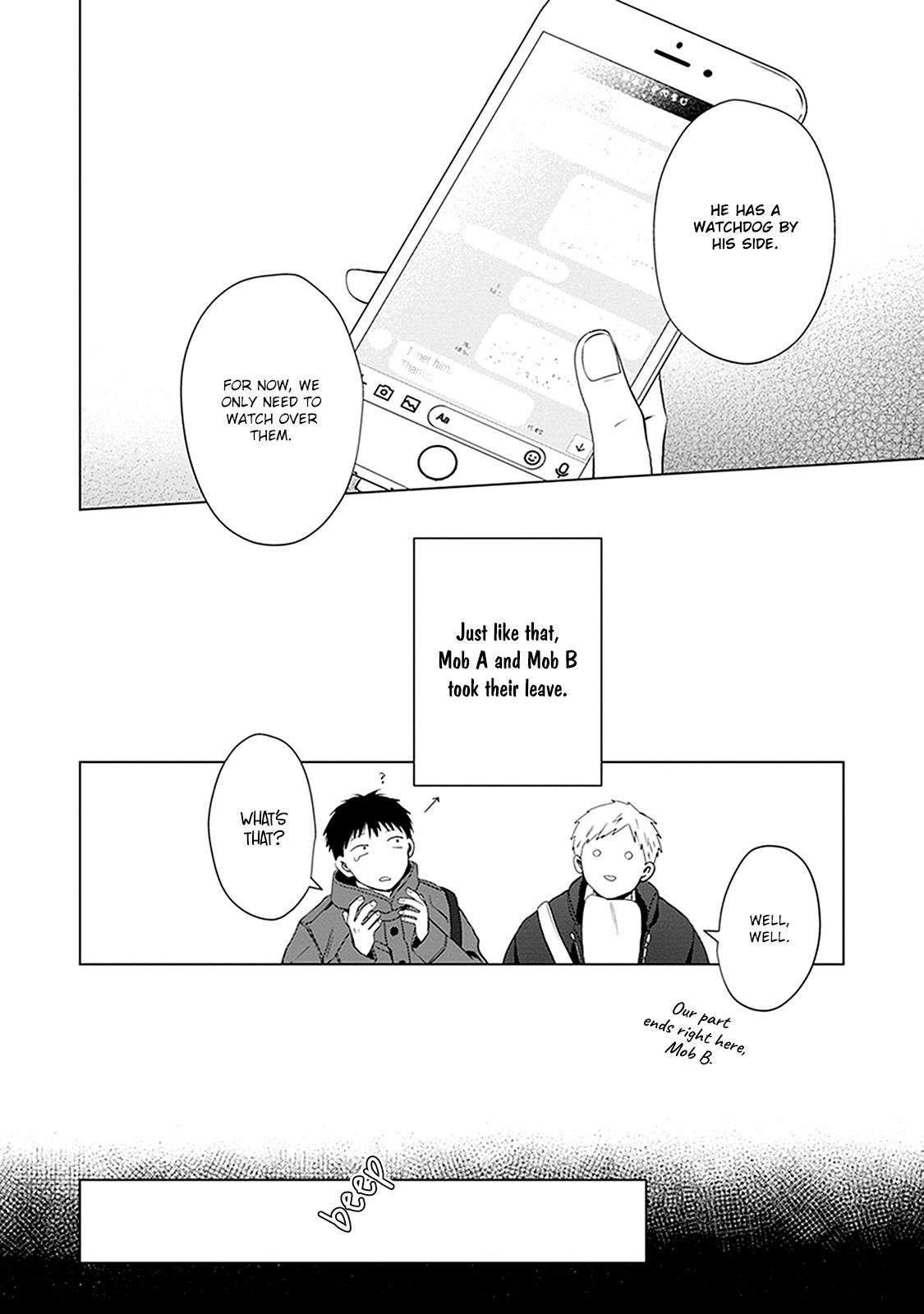 Eyes speak more love than the mouth Chapter 4.5 page 13 - Chapter 4.5