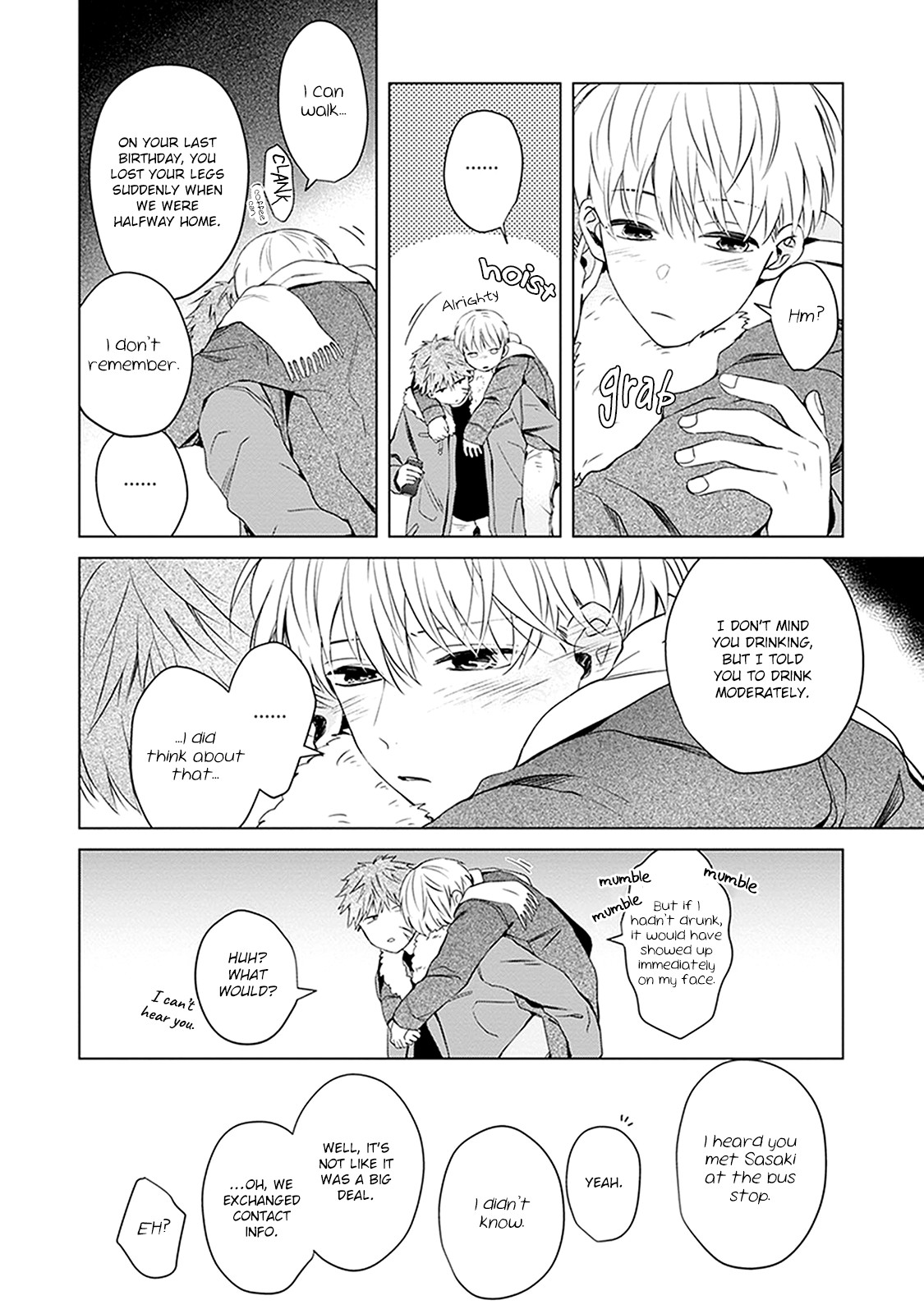 Eyes speak more love than the mouth Chapter 4.5 page 15 - Chapter 4.5