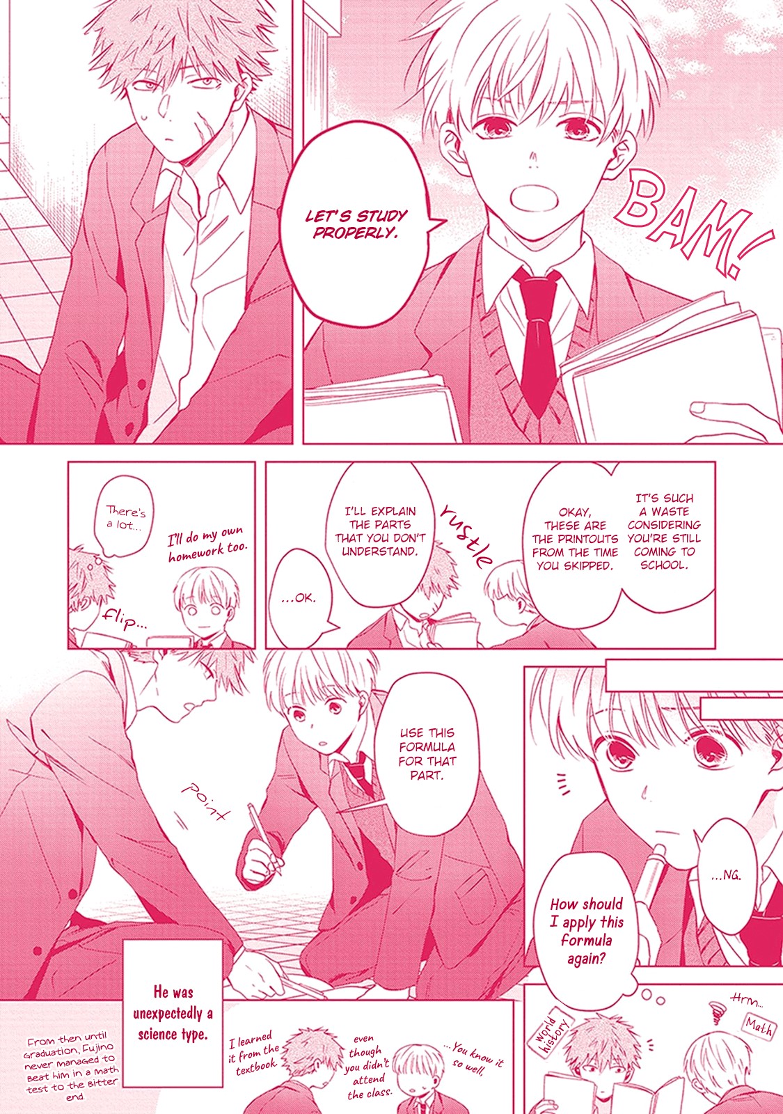 Eyes speak more love than the mouth Chapter 4.5 page 20 - Chapter 4.5