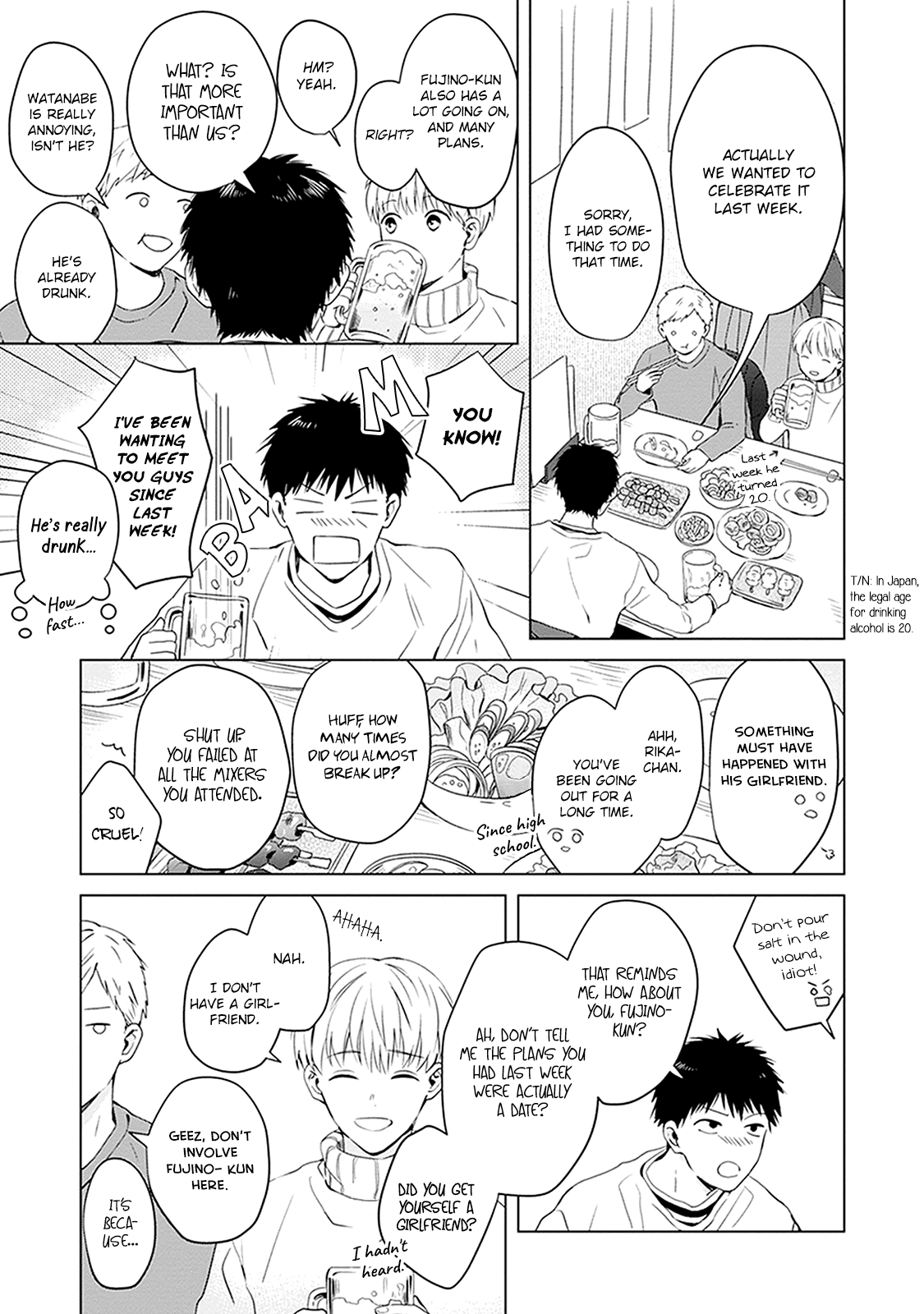 Eyes speak more love than the mouth Chapter 4.5 page 6 - Chapter 4.5