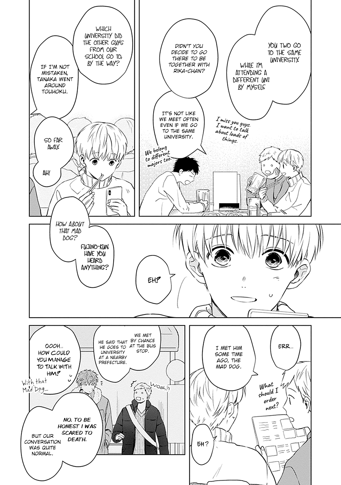 Eyes speak more love than the mouth Chapter 4.5 page 7 - Chapter 4.5