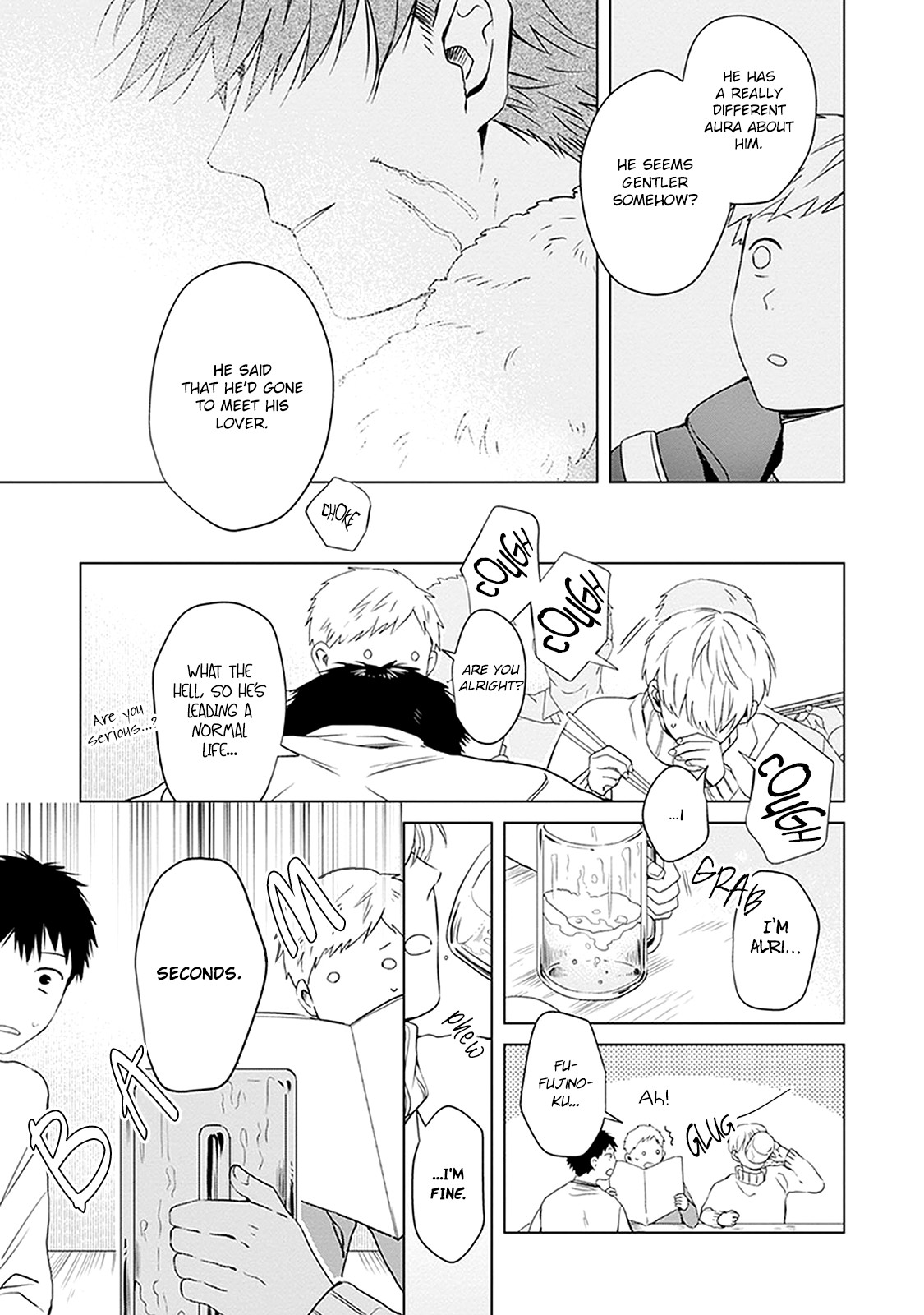 Eyes speak more love than the mouth Chapter 4.5 page 8 - Chapter 4.5