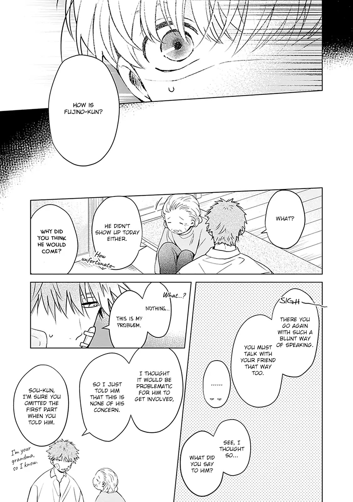 Eyes speak more love than the mouth Chapter 4 page 18 - Chapter 4