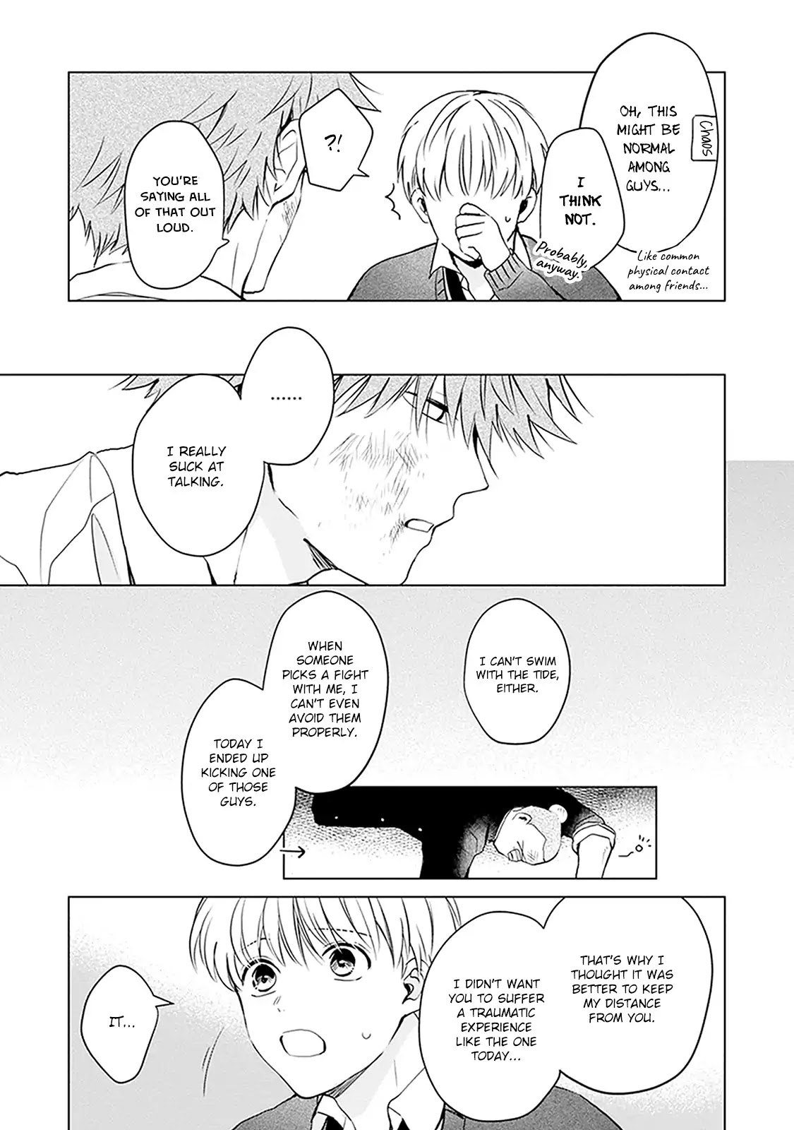 Eyes speak more love than the mouth Chapter 4 page 34 - Chapter 4