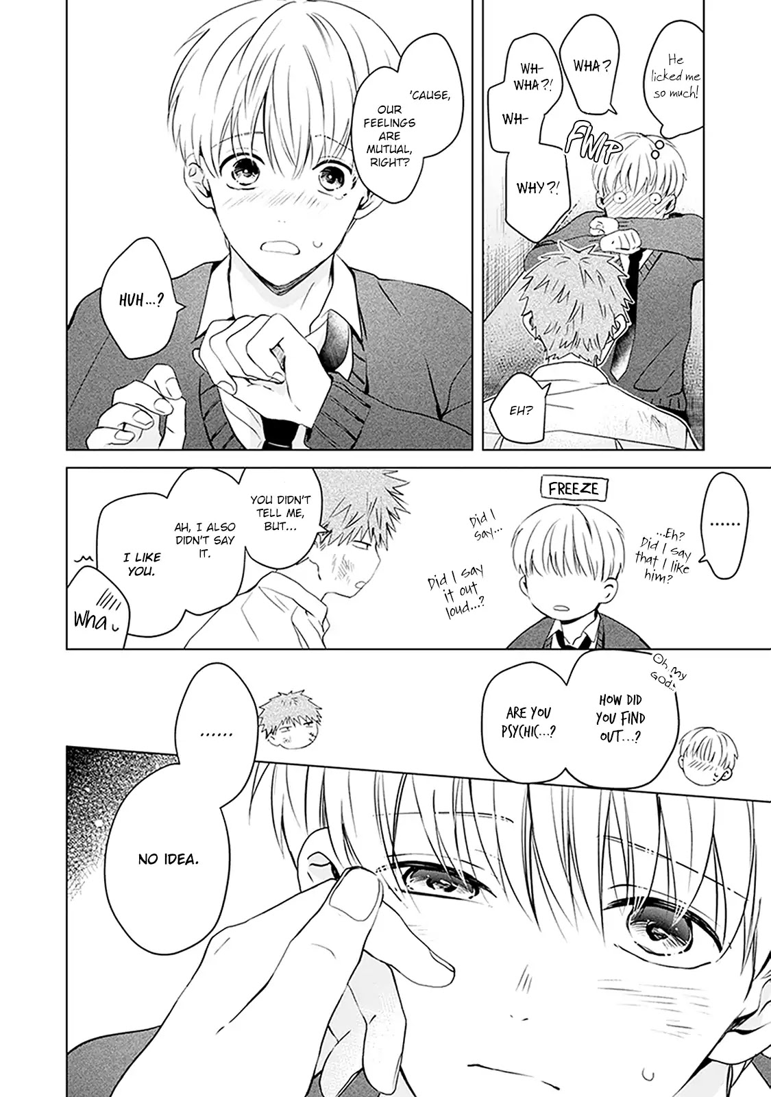 Eyes speak more love than the mouth Chapter 4 page 37 - Chapter 4