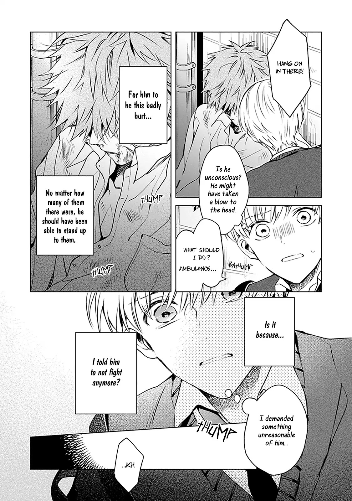 Eyes speak more love than the mouth Chapter 4 page 5 - Chapter 4