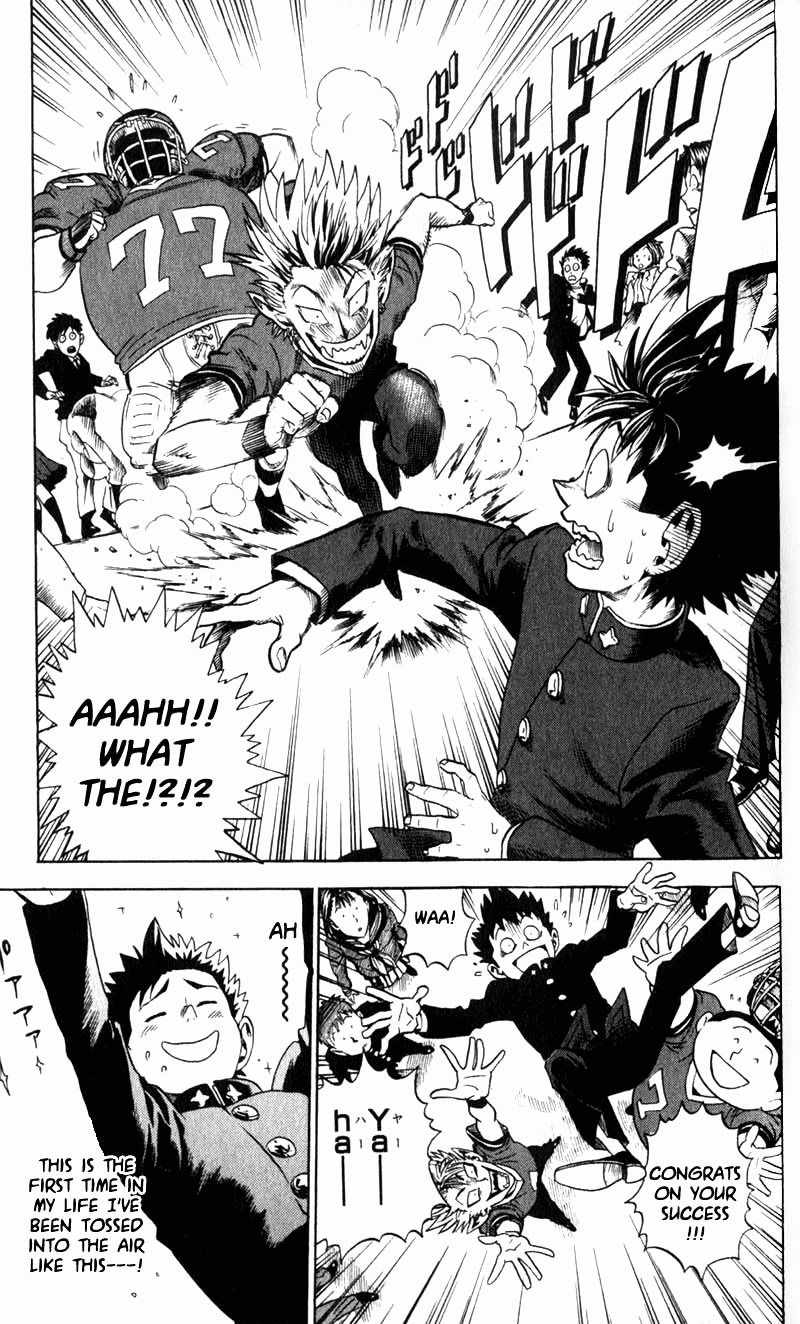 Eyeshield 21 Chapter 1 page 10 - Chapter 1: The Man with The Golden Legs