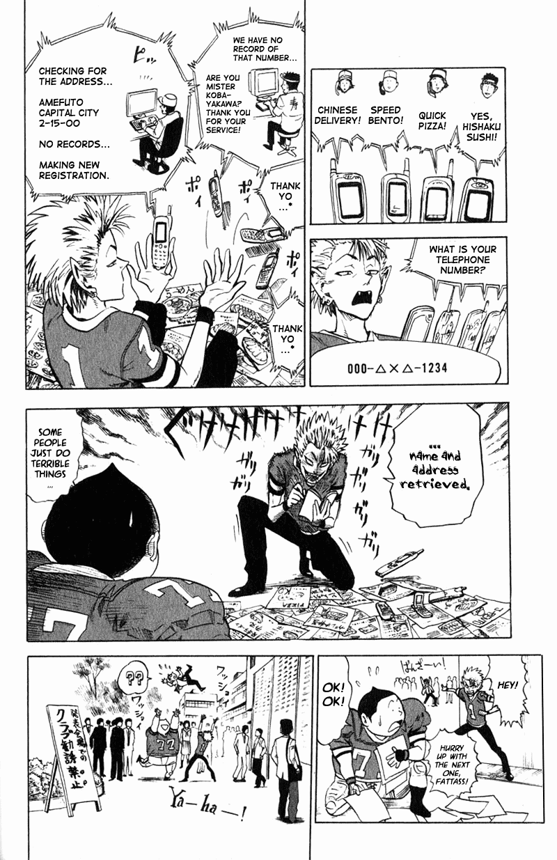 Eyeshield 21 Chapter 1 page 13 - Chapter 1: The Man with The Golden Legs