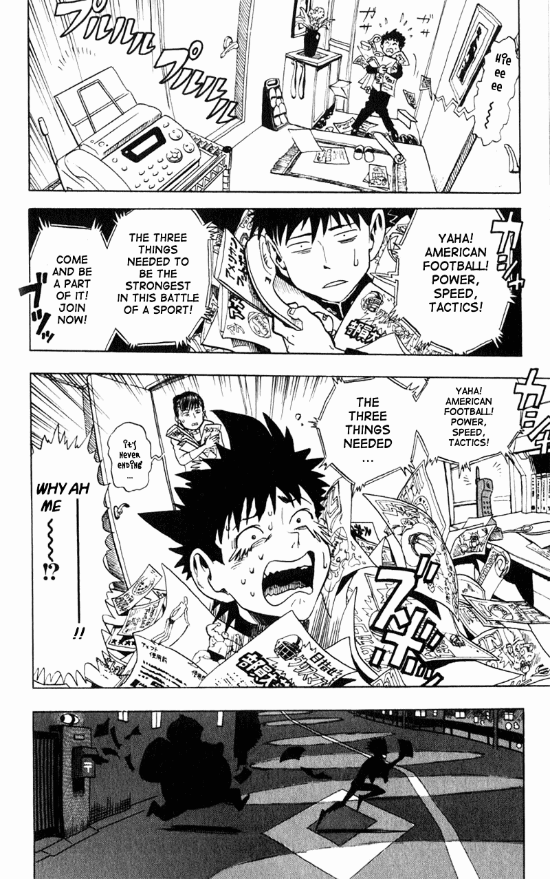 Eyeshield 21 Chapter 1 page 15 - Chapter 1: The Man with The Golden Legs