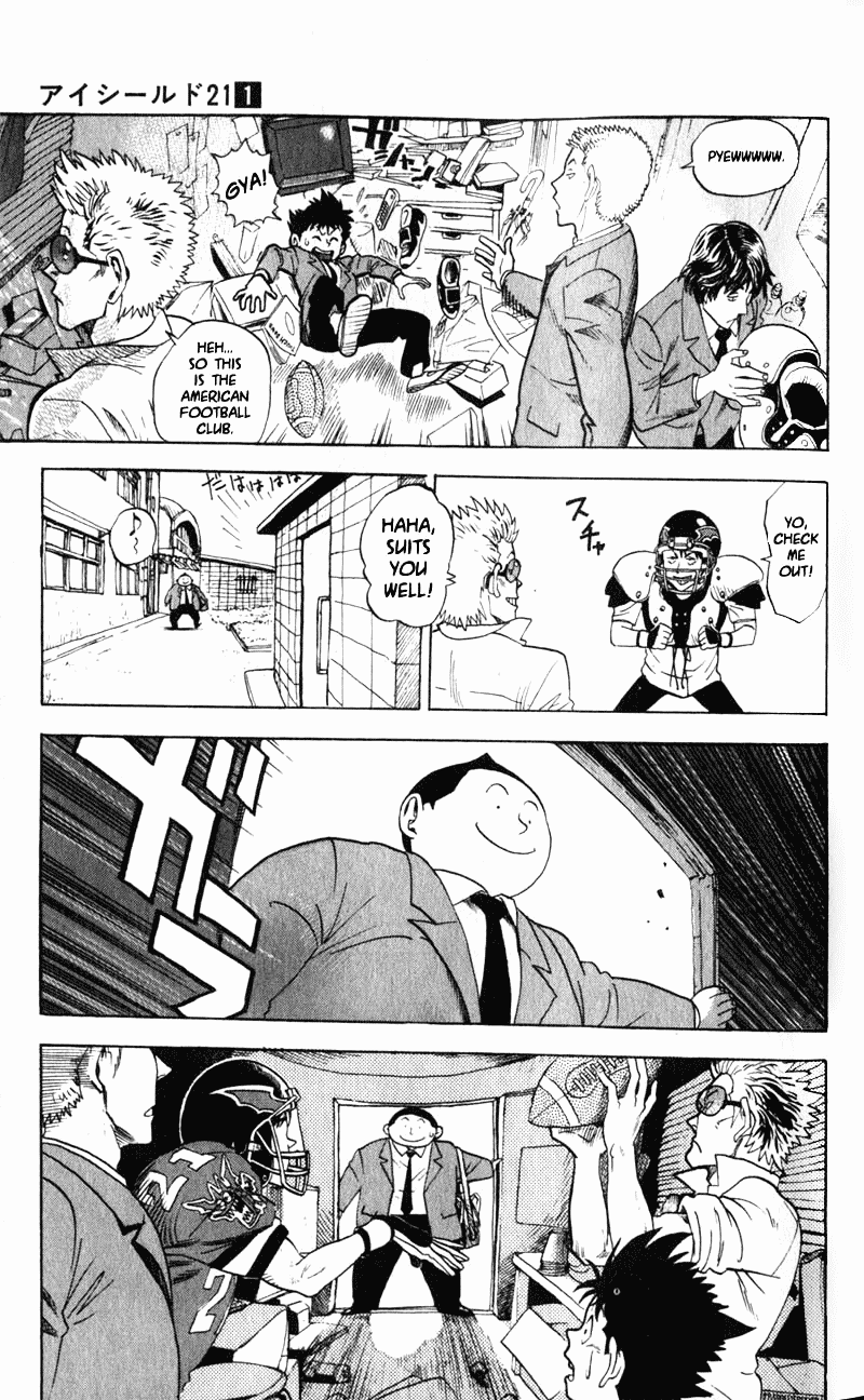 Eyeshield 21 Chapter 1 page 26 - Chapter 1: The Man with The Golden Legs