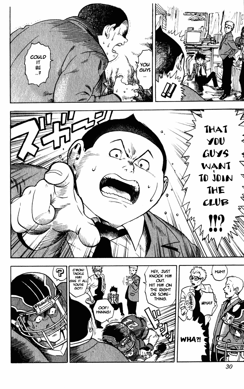 Eyeshield 21 Chapter 1 page 27 - Chapter 1: The Man with The Golden Legs