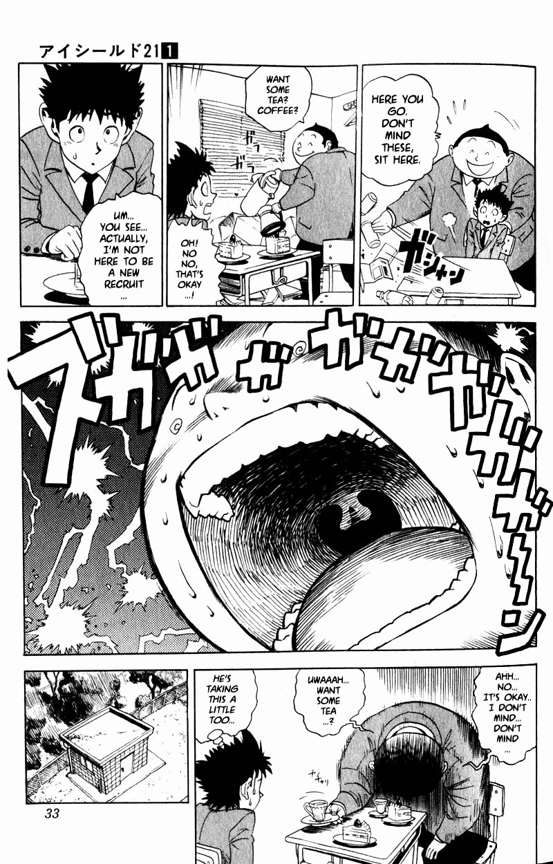Eyeshield 21 Chapter 1 page 30 - Chapter 1: The Man with The Golden Legs