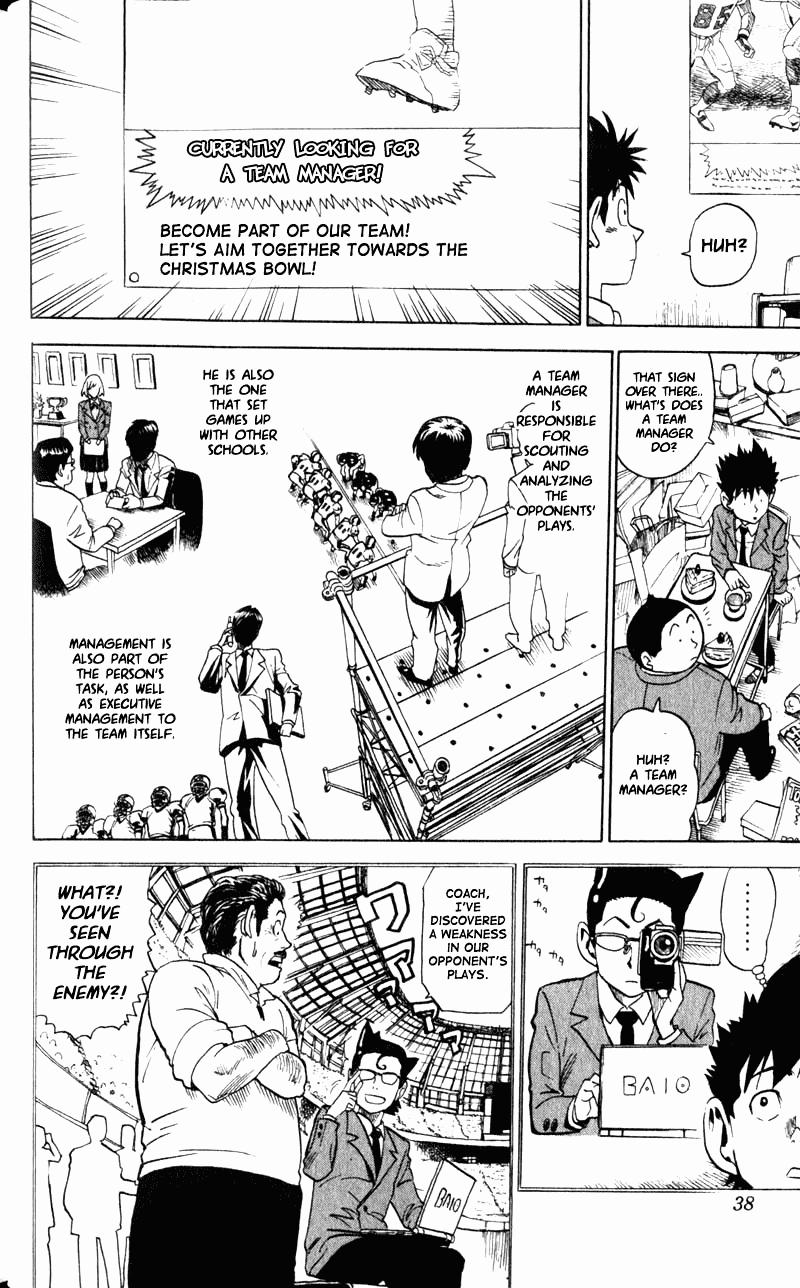 Eyeshield 21 Chapter 1 page 35 - Chapter 1: The Man with The Golden Legs