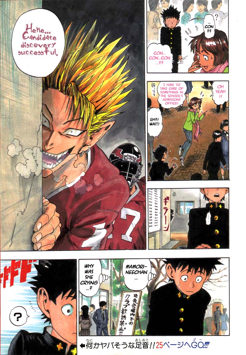 Eyeshield 21 Chapter 1 page 9 - Chapter 1: The Man with The Golden Legs