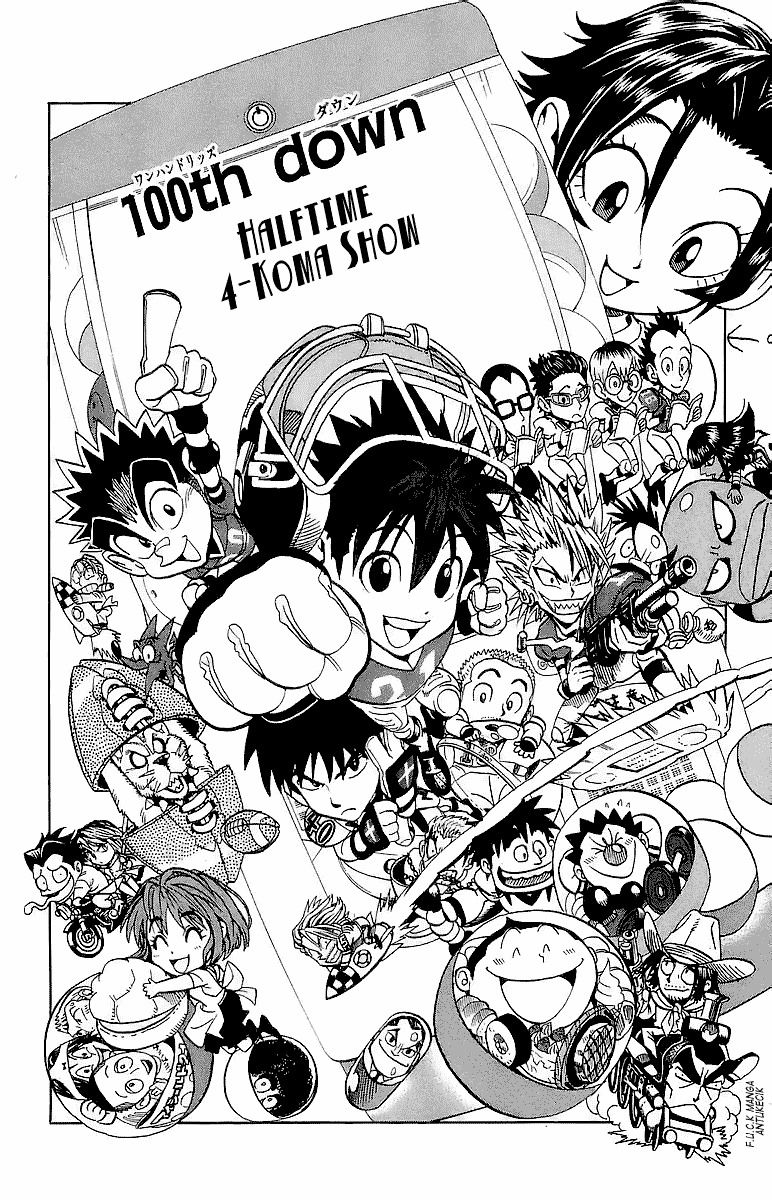 Eyeshield 21 Chapter 100 page 2 - Chapter 100: Halftime 4: Koma Show