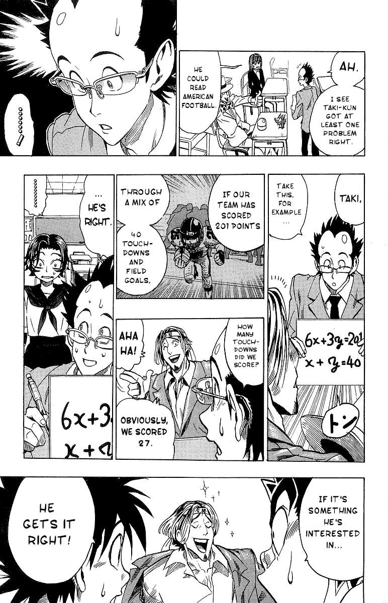 Eyeshield 21 Chapter 101 page 14 - Chapter 101: 99 Percent Idiot!