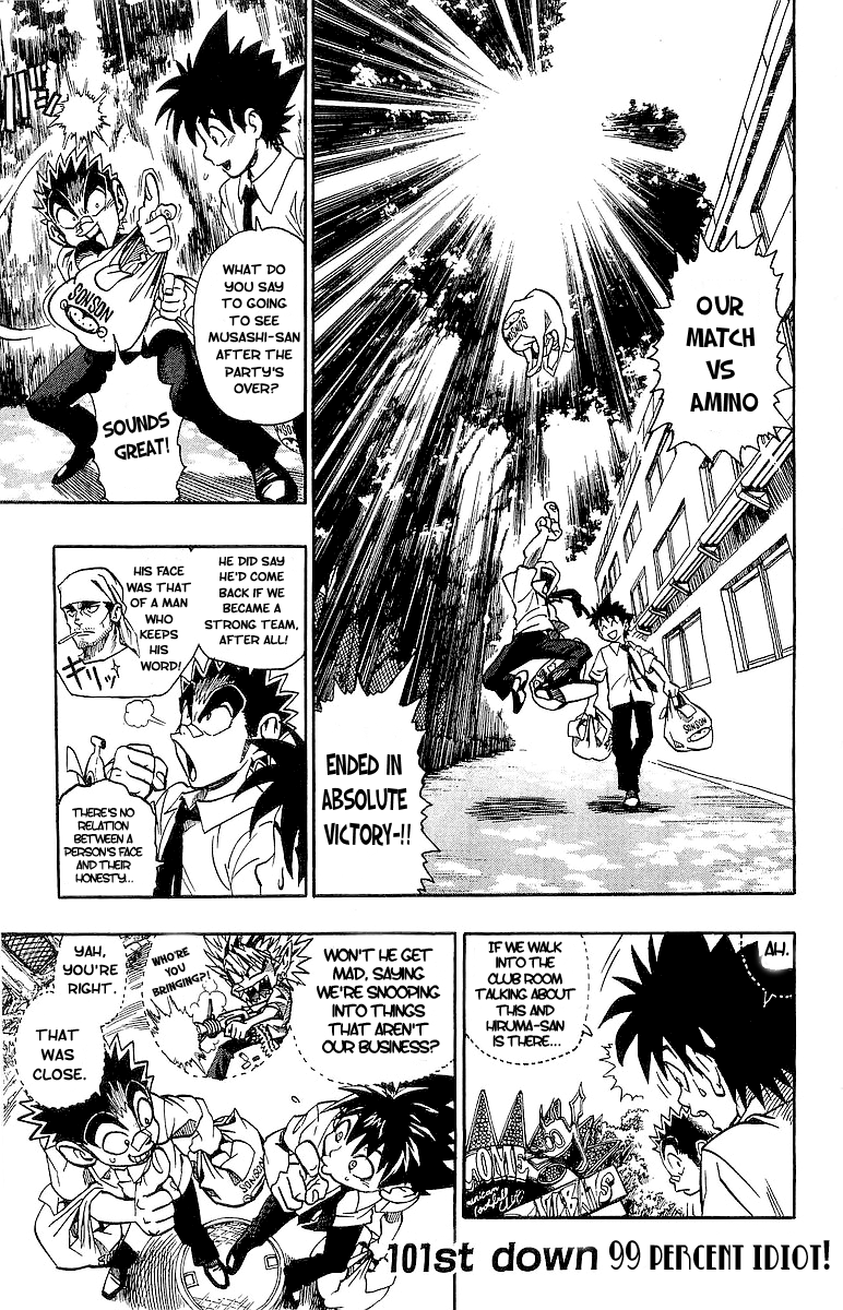 Eyeshield 21 Chapter 101 page 2 - Chapter 101: 99 Percent Idiot!
