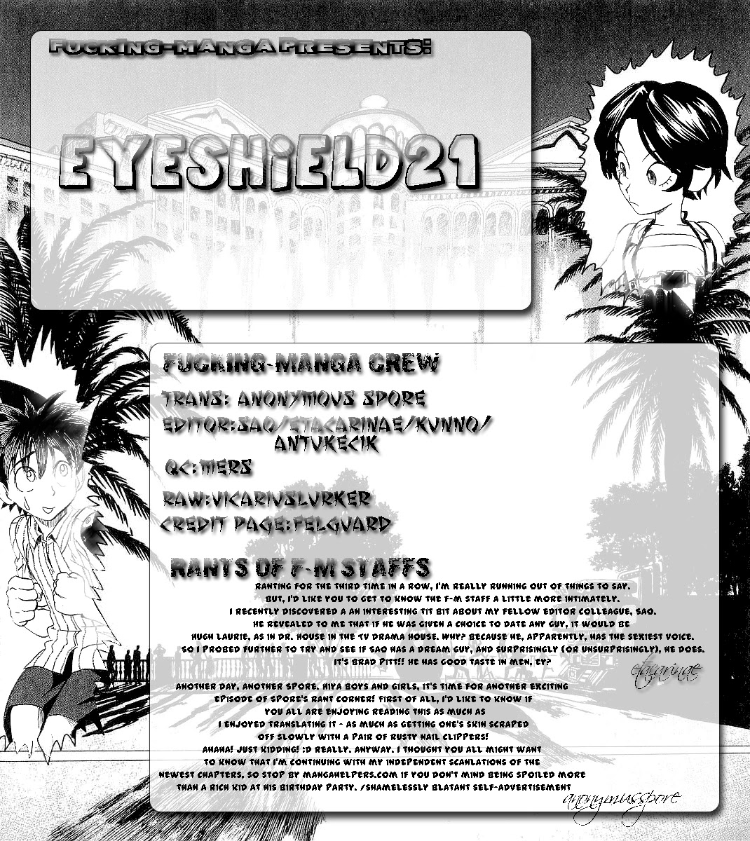 Eyeshield 21 Chapter 104 page 1 - Chapter 104: Max DevilPower