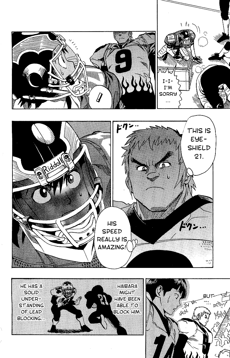 Eyeshield 21 Chapter 105 page 11 - Chapter 105: The Power of 1 Percent